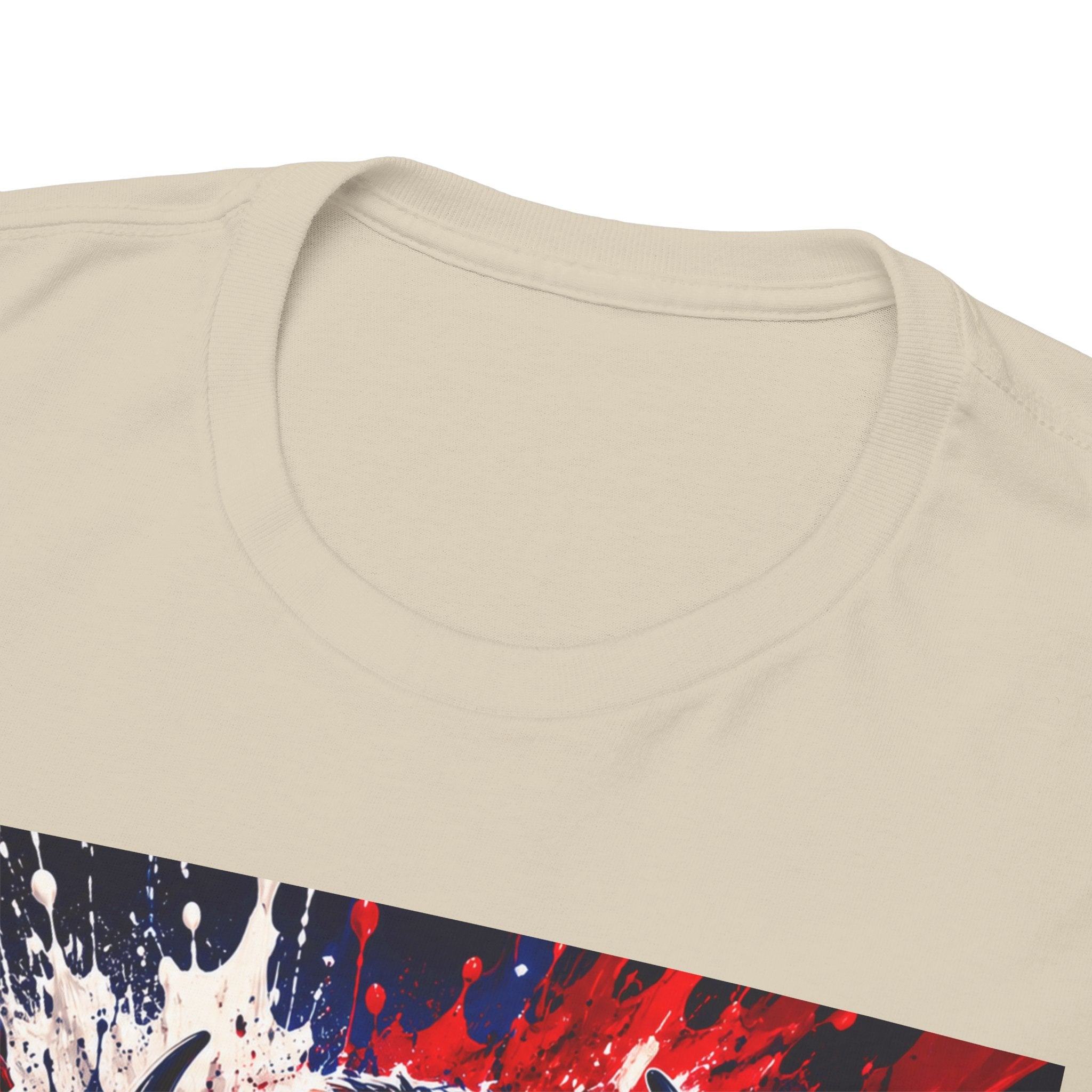 Howard University Buffalo Spirit Tee — HU Bison Red & Blue Campus Shirt