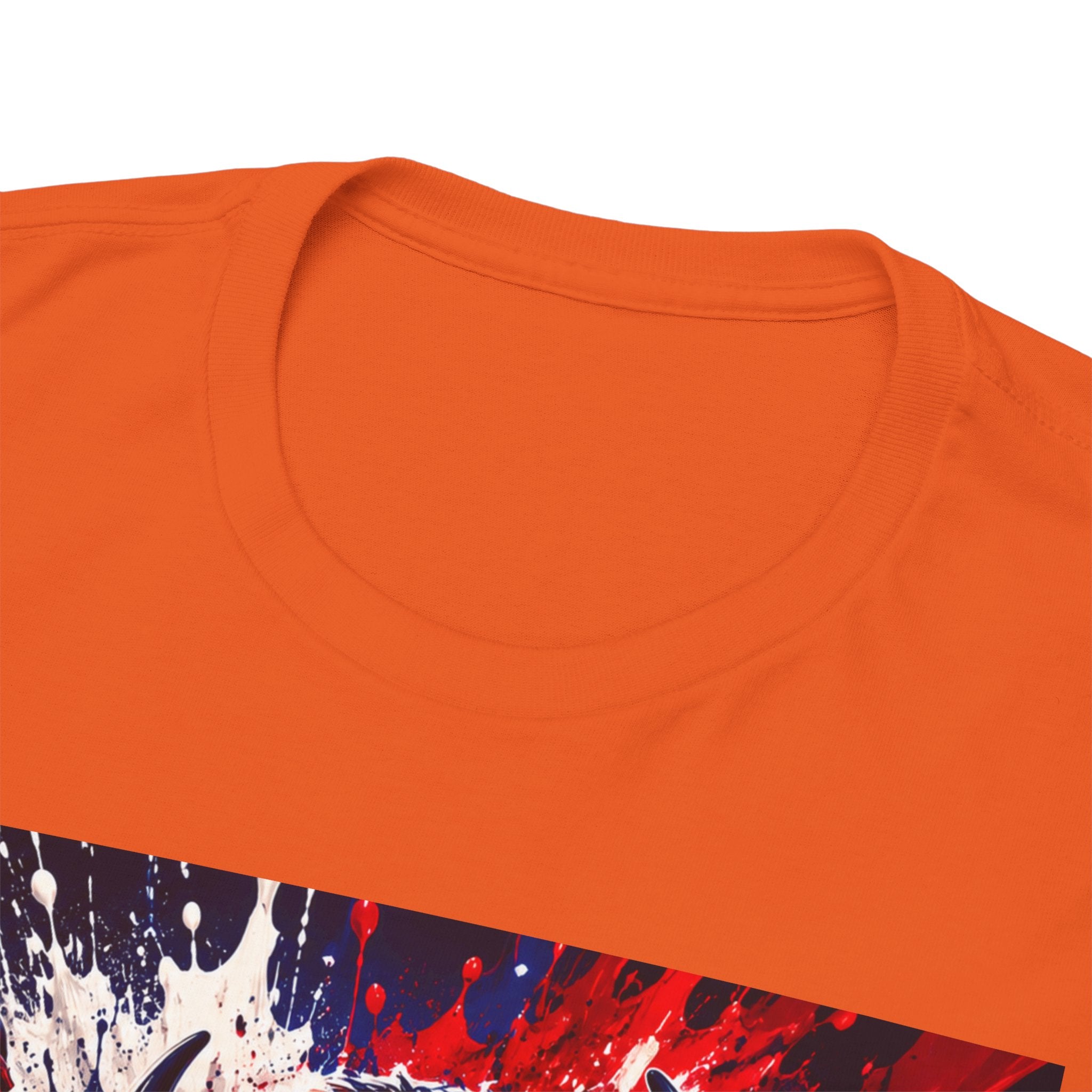 Howard University Buffalo Spirit Tee — HU Bison Red & Blue Campus Shirt