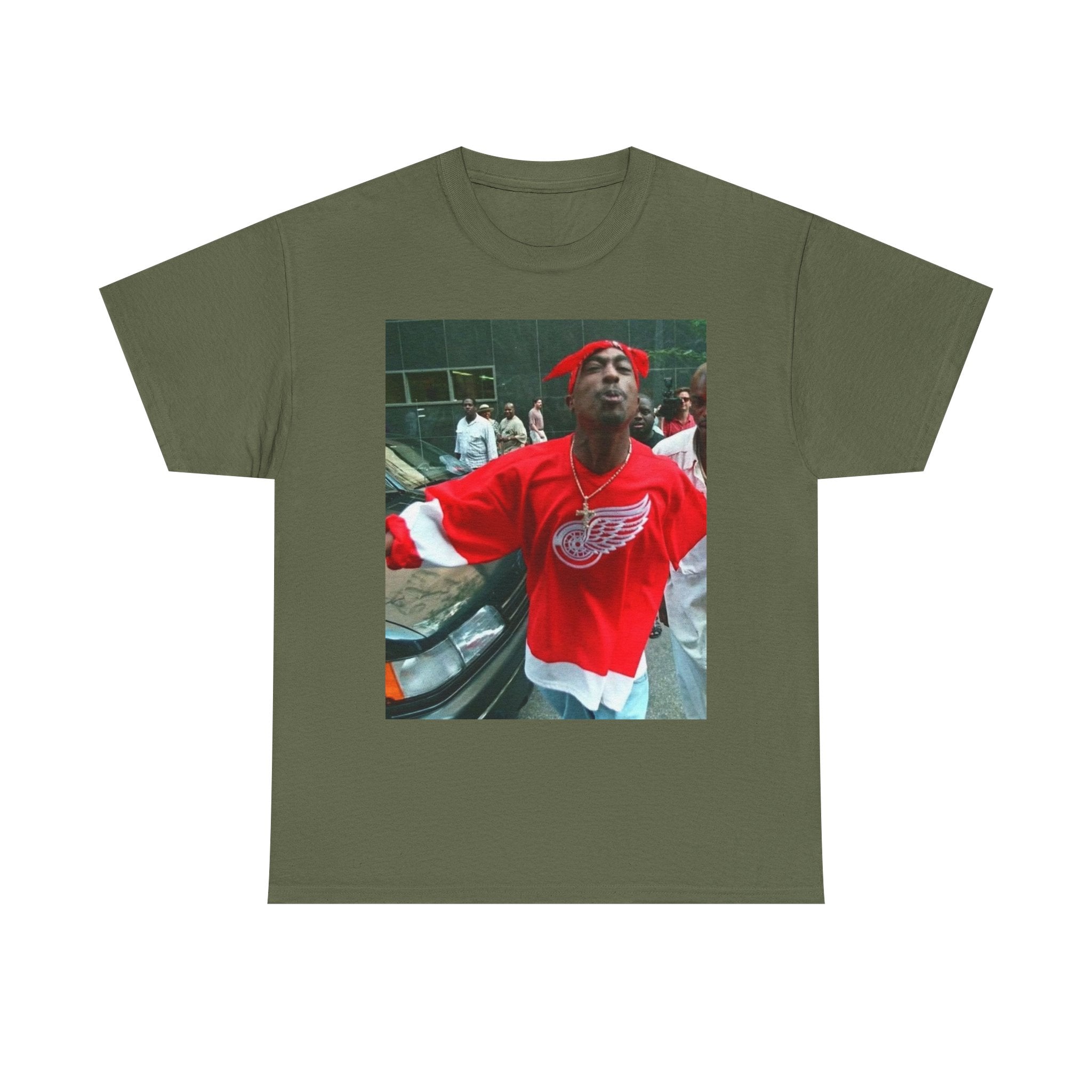 Graphic Tee — Retro Street Photo Print T-Shirt