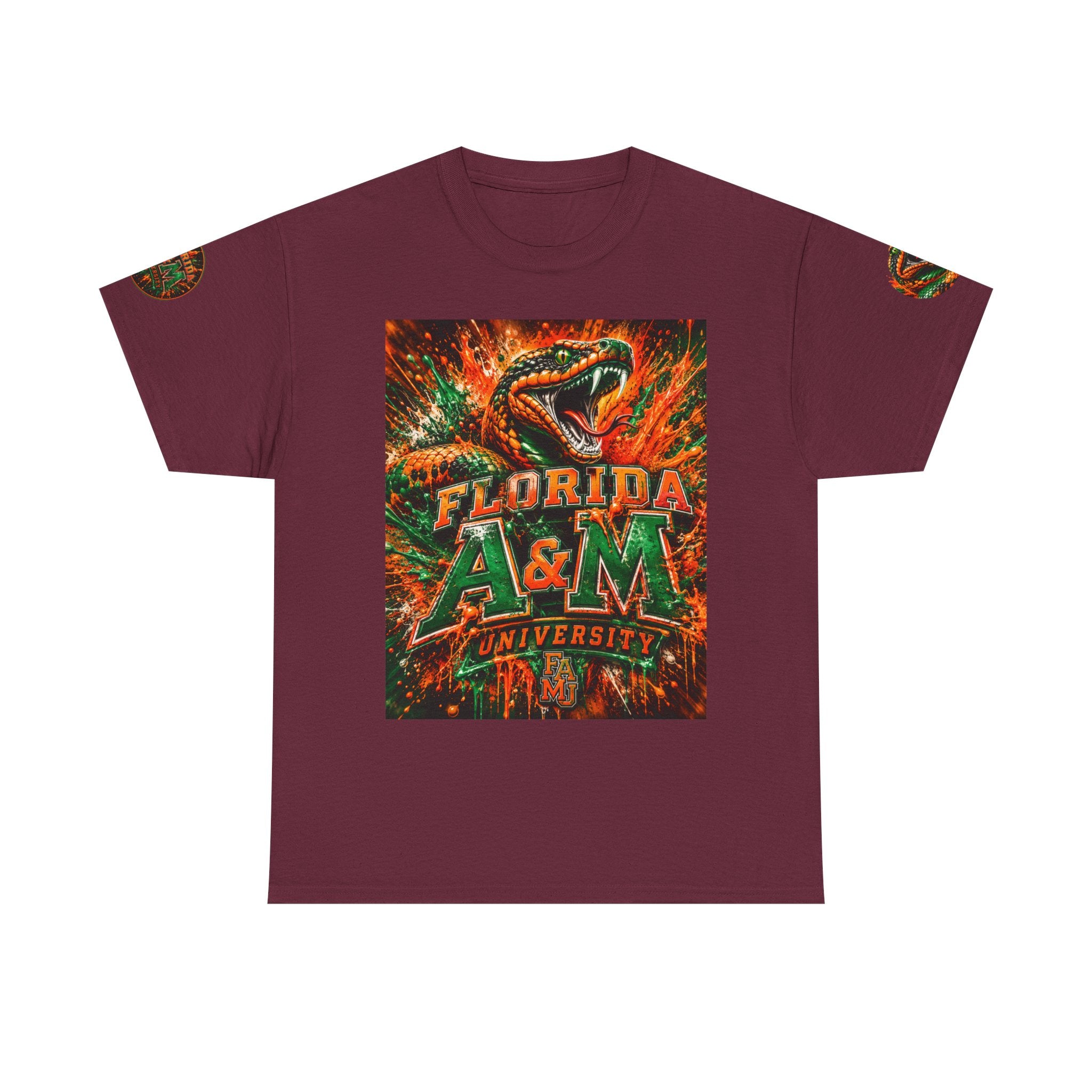 Florida A&M University Rattler Tee — Vintage Snake Mascot College T-Shirt