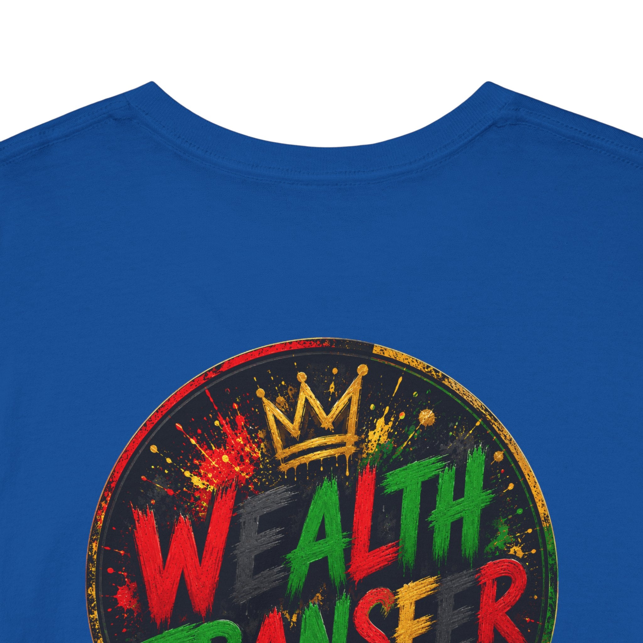 WALH TANKER Graphic Tee — Black Power Fist Back