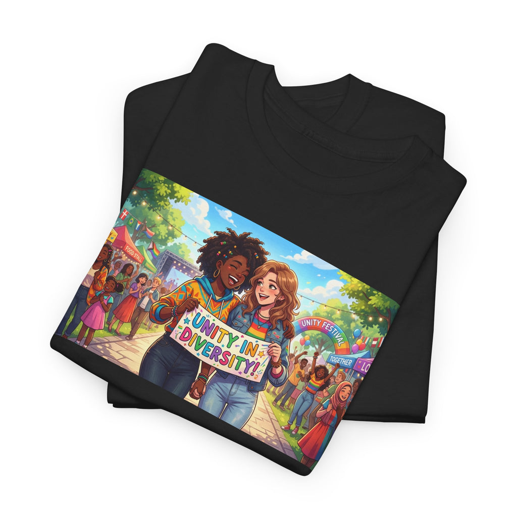 T-Shirt — 'Love Wins' Black Pride Market Graphic Tee