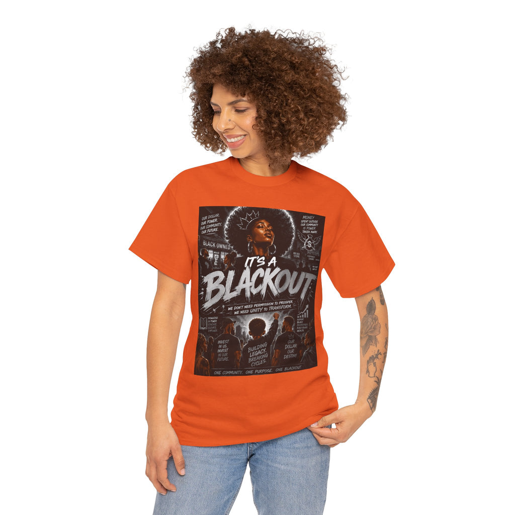 Blackout Protest T-Shirt — "It's a Blackout" Social Justice Tee