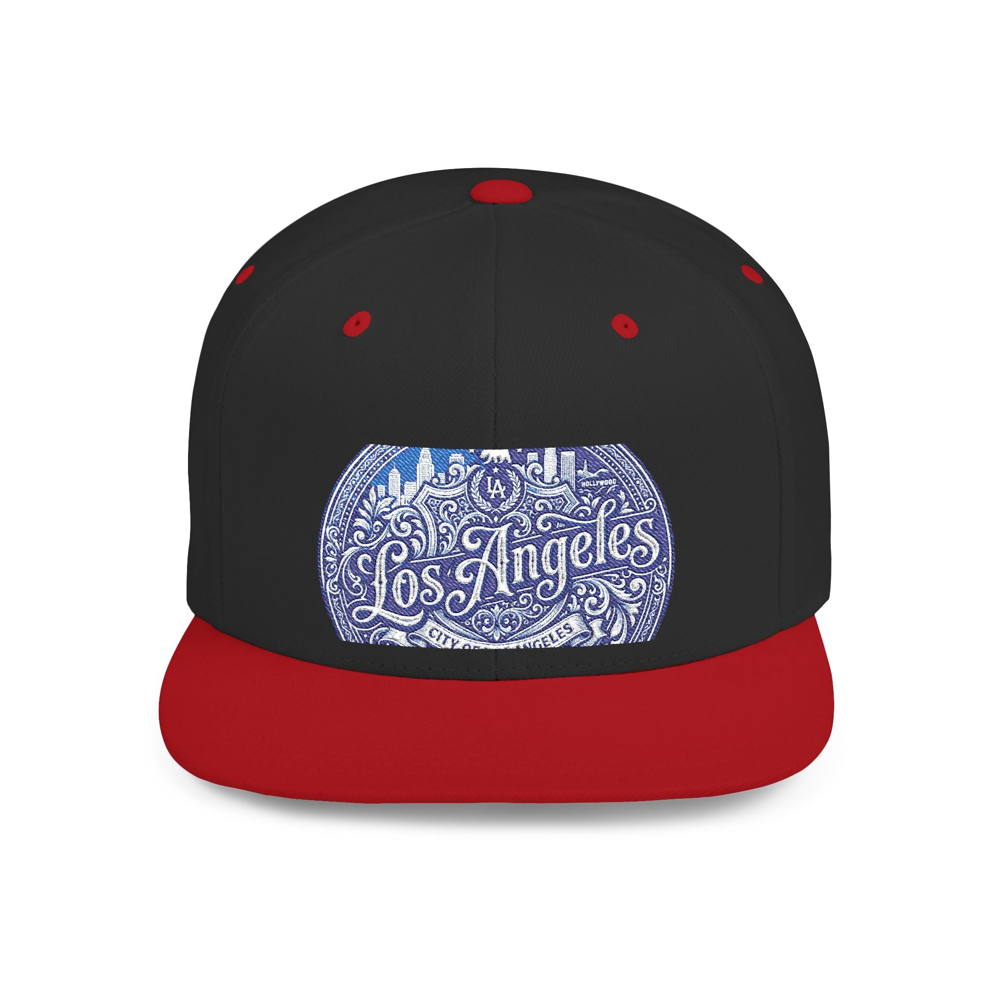 Los Angeles Paisley Flat Bill Snapback Hat