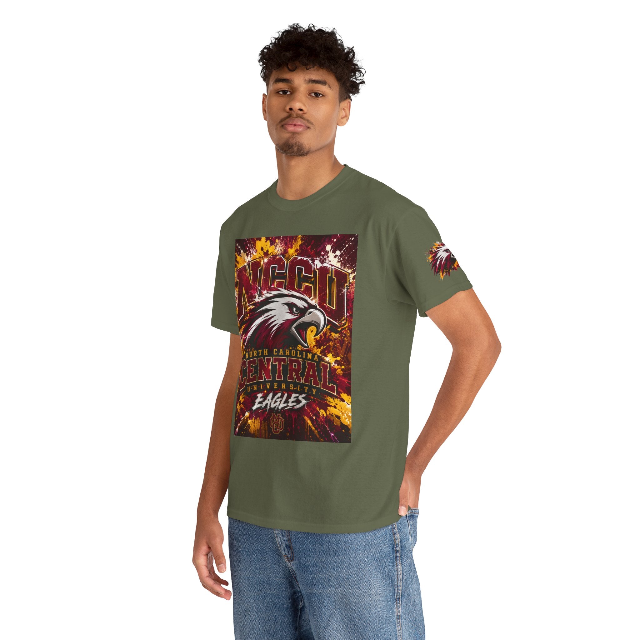 Central Eagles Graphic Tee — North Carolina Central University Mascot T‑Shirt