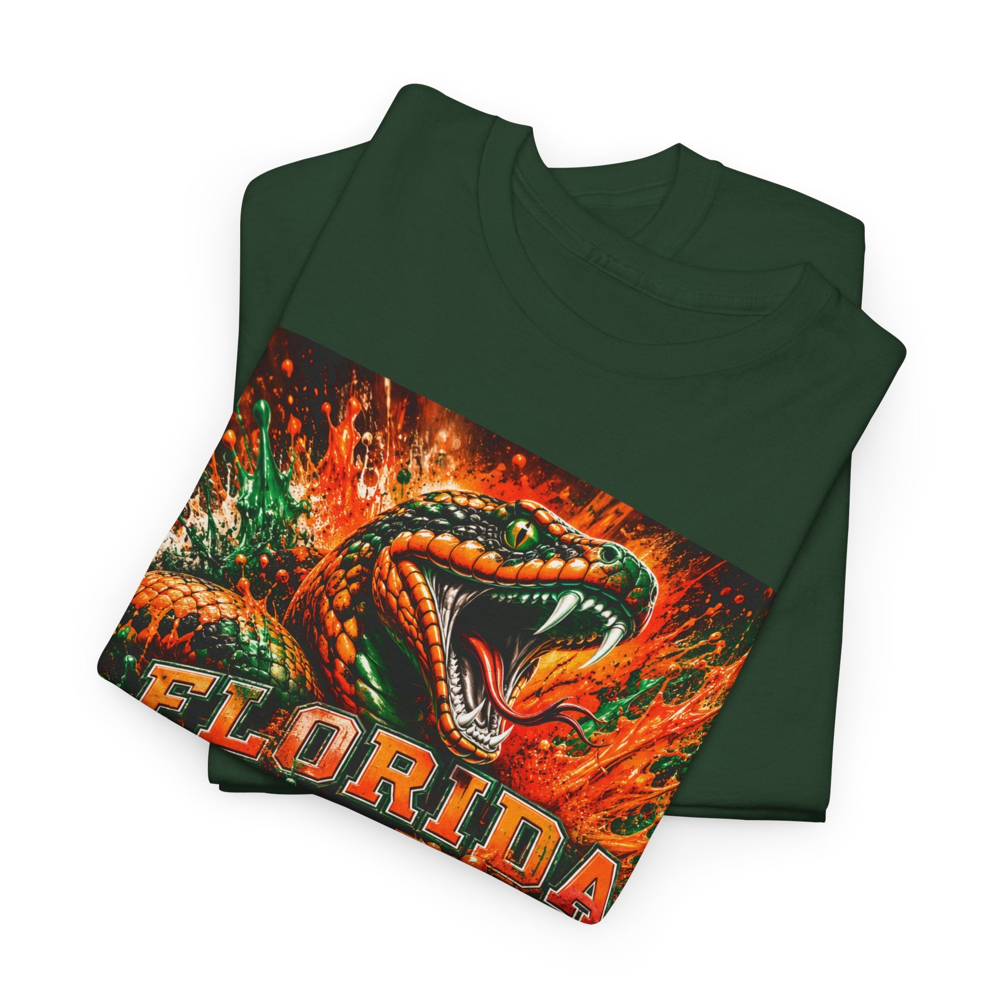 Florida A&M University Rattler Tee — Vintage Snake Mascot College T-Shirt