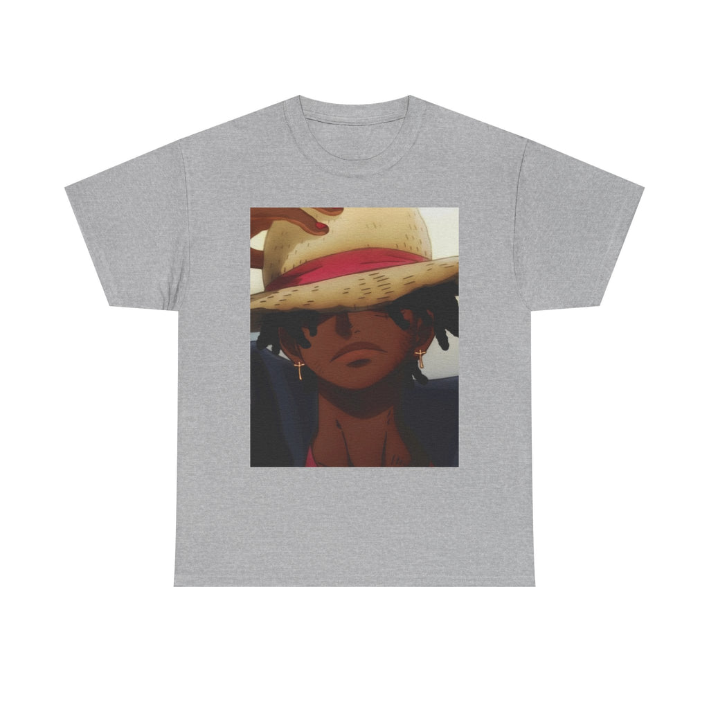 One Piece Luffy Straw Hat T‑Shirt — Anime Pirate Crew Graphic Tee