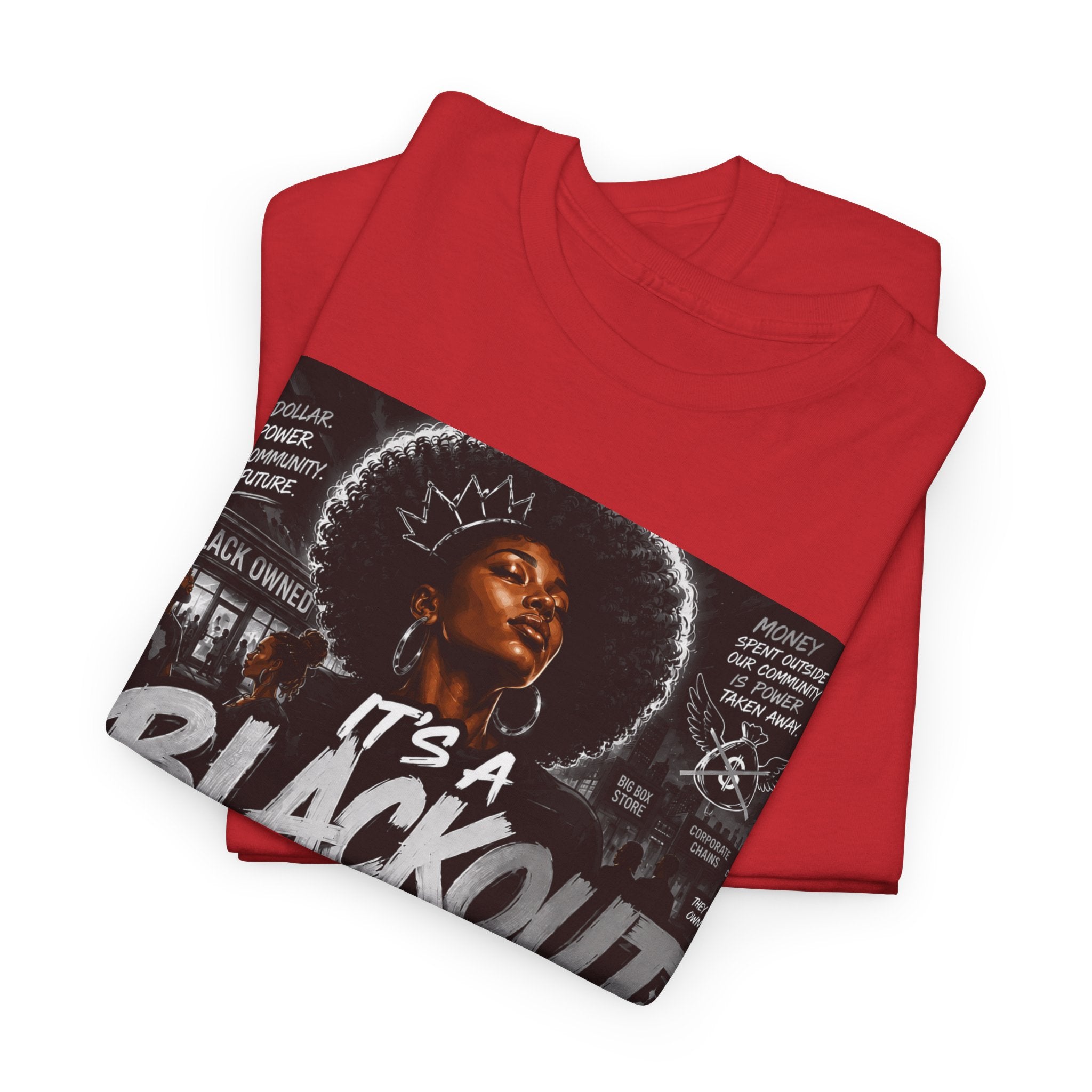 Blackout Protest T-Shirt — "It's a Blackout" Social Justice Tee
