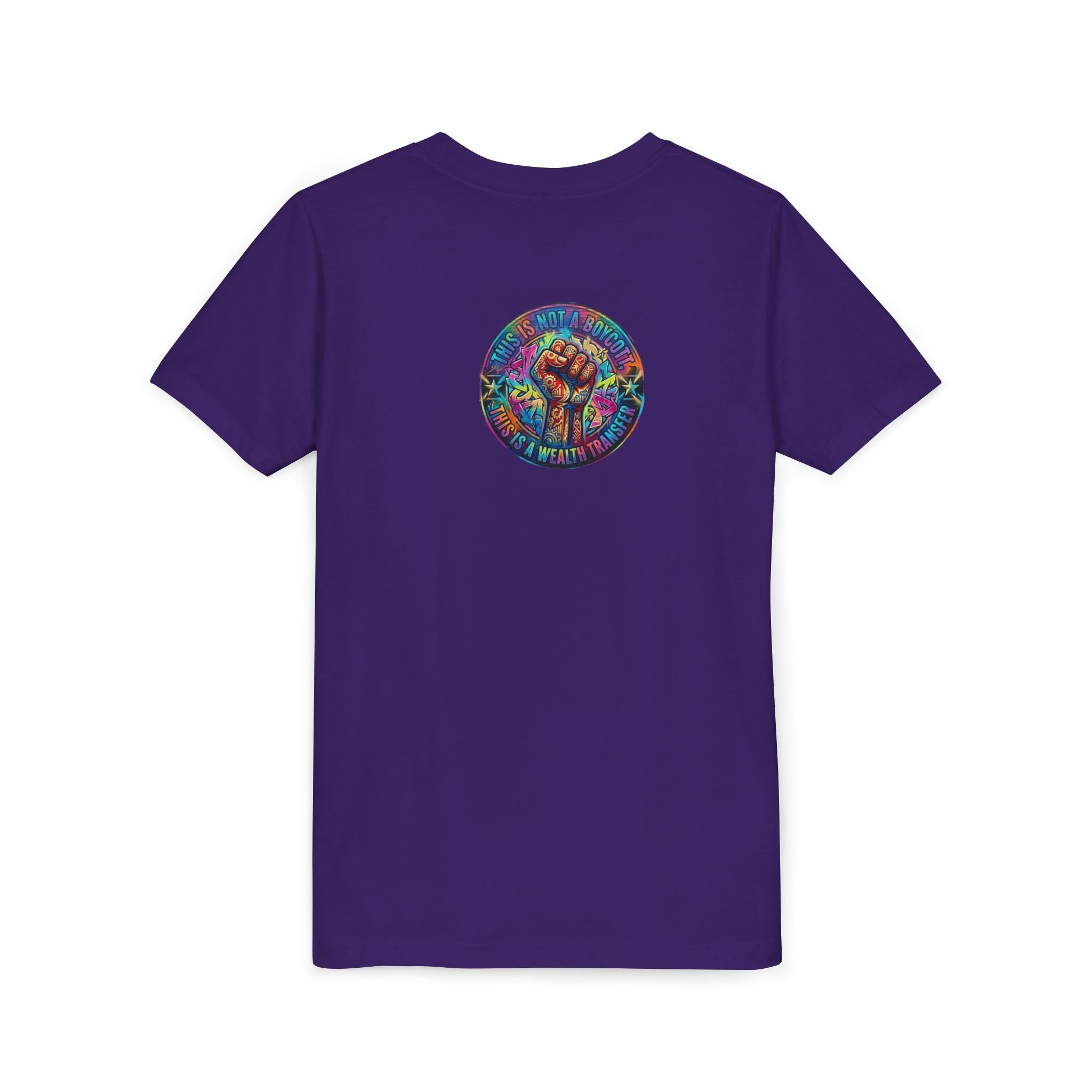Retro Pixel Explosion Youth Tee — Smiling Avatar, Hearts, Gems & Controllers