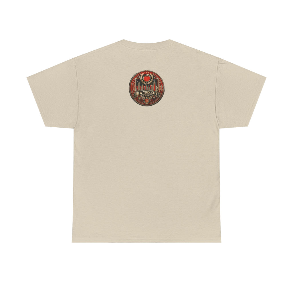 Vintage Crown Portrait Tee — Retro Hip-Hop Photo Graphic T-Shirt