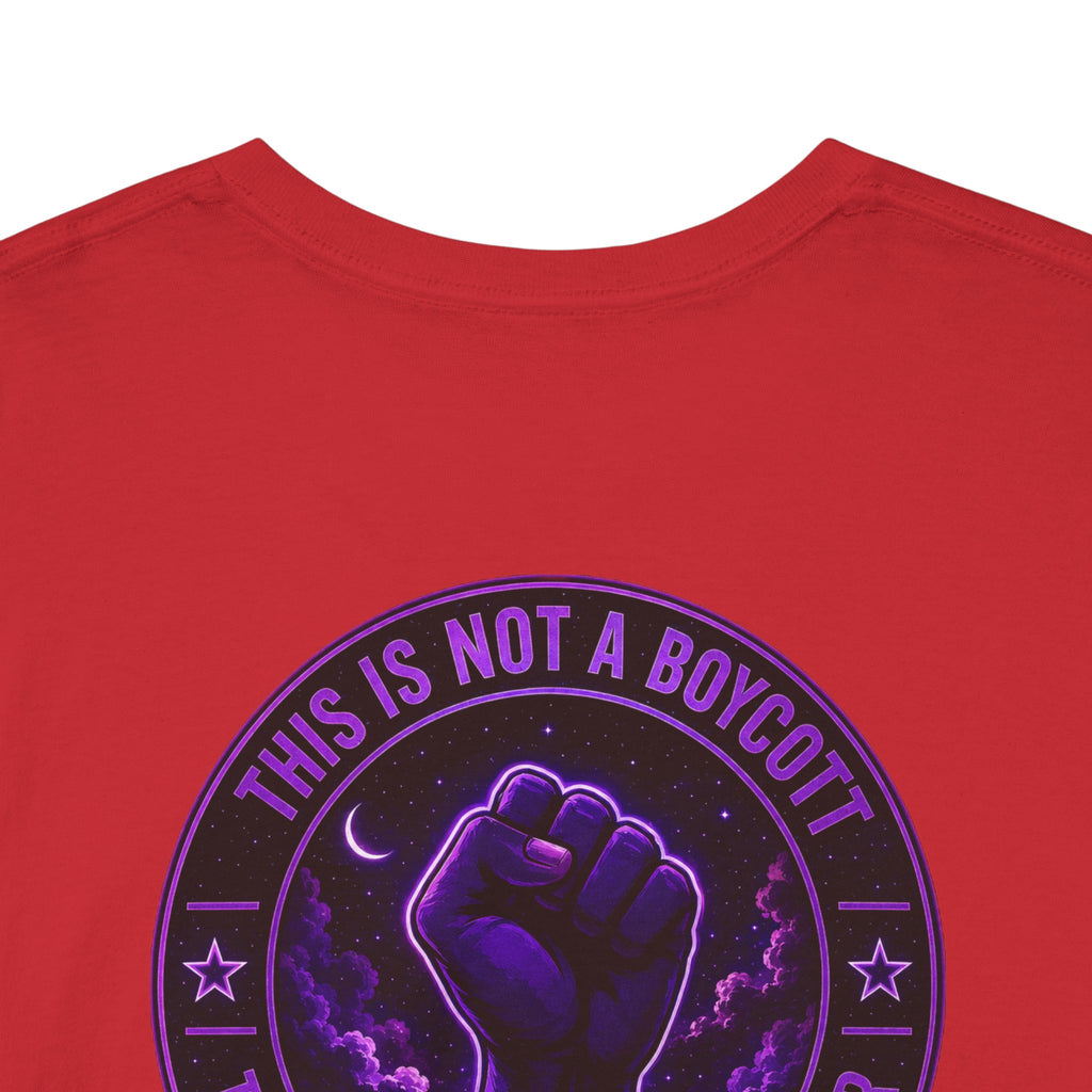 Graphic Tee — "Silence Is Not A Rebellion" Black Power Fist Tee