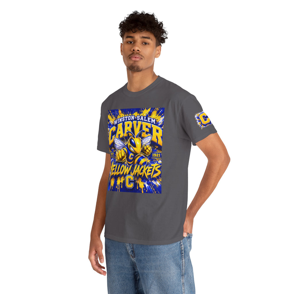 Carver Yellow Jackets T-Shirt — Winston-Salem High School Mascot Tee