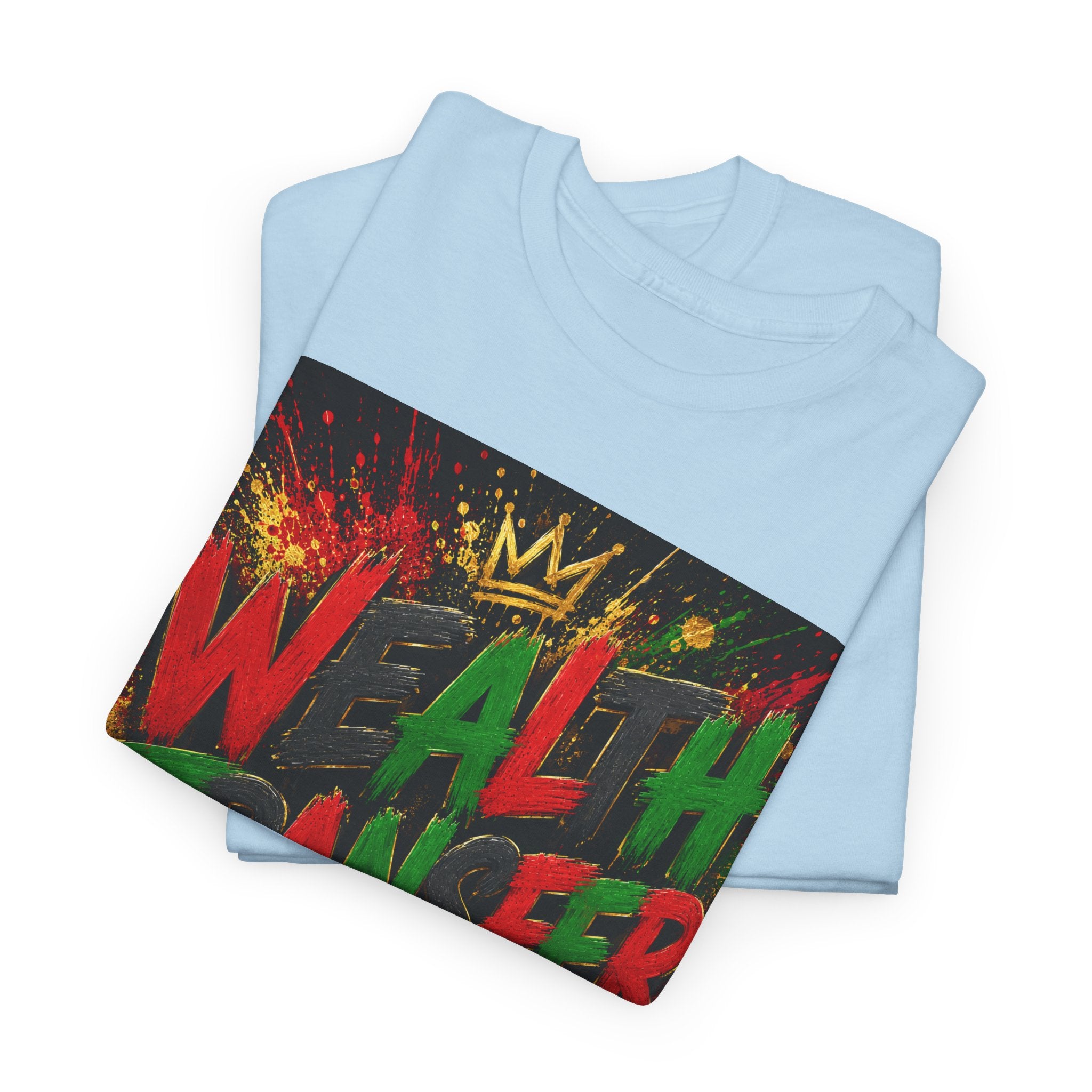 WALH TANKER Graphic Tee — Black Power Fist Back