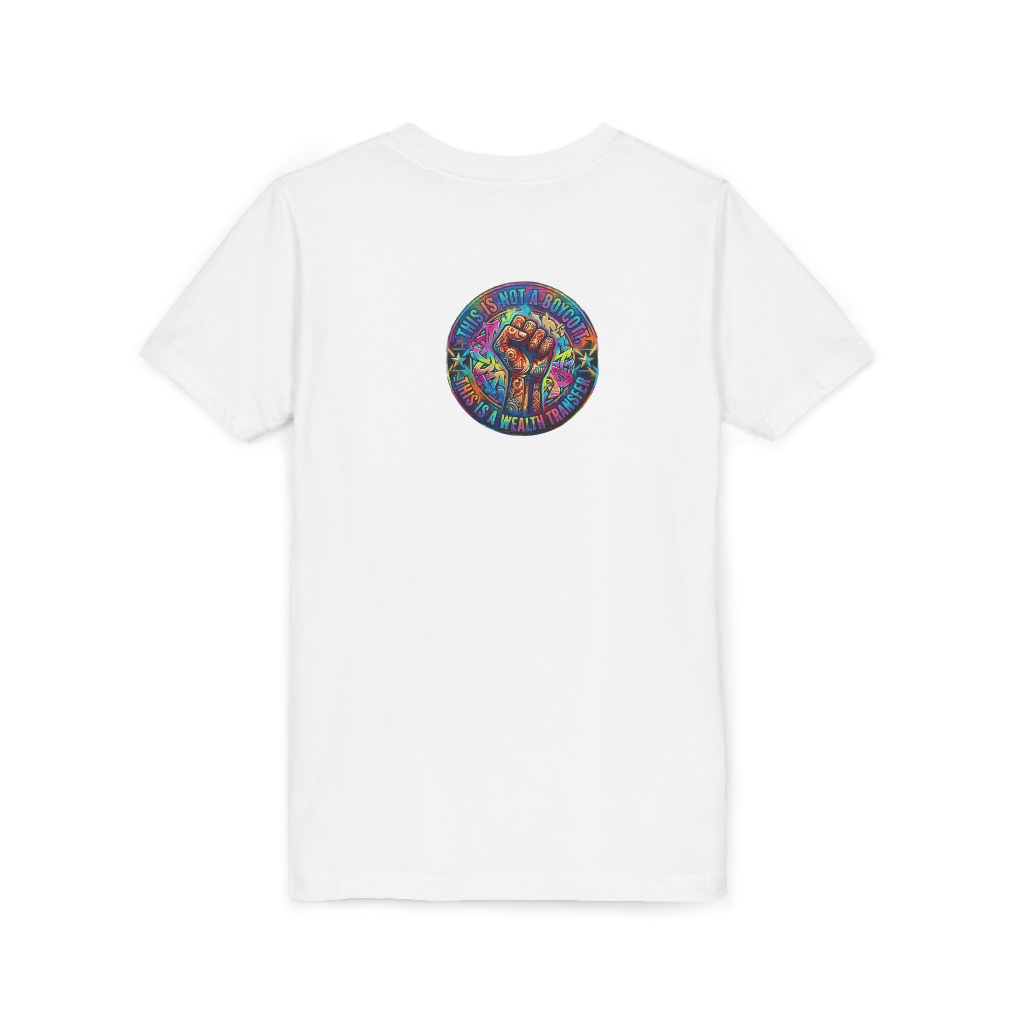 Retro Pixel Explosion Youth Tee — Smiling Avatar, Hearts, Gems & Controllers