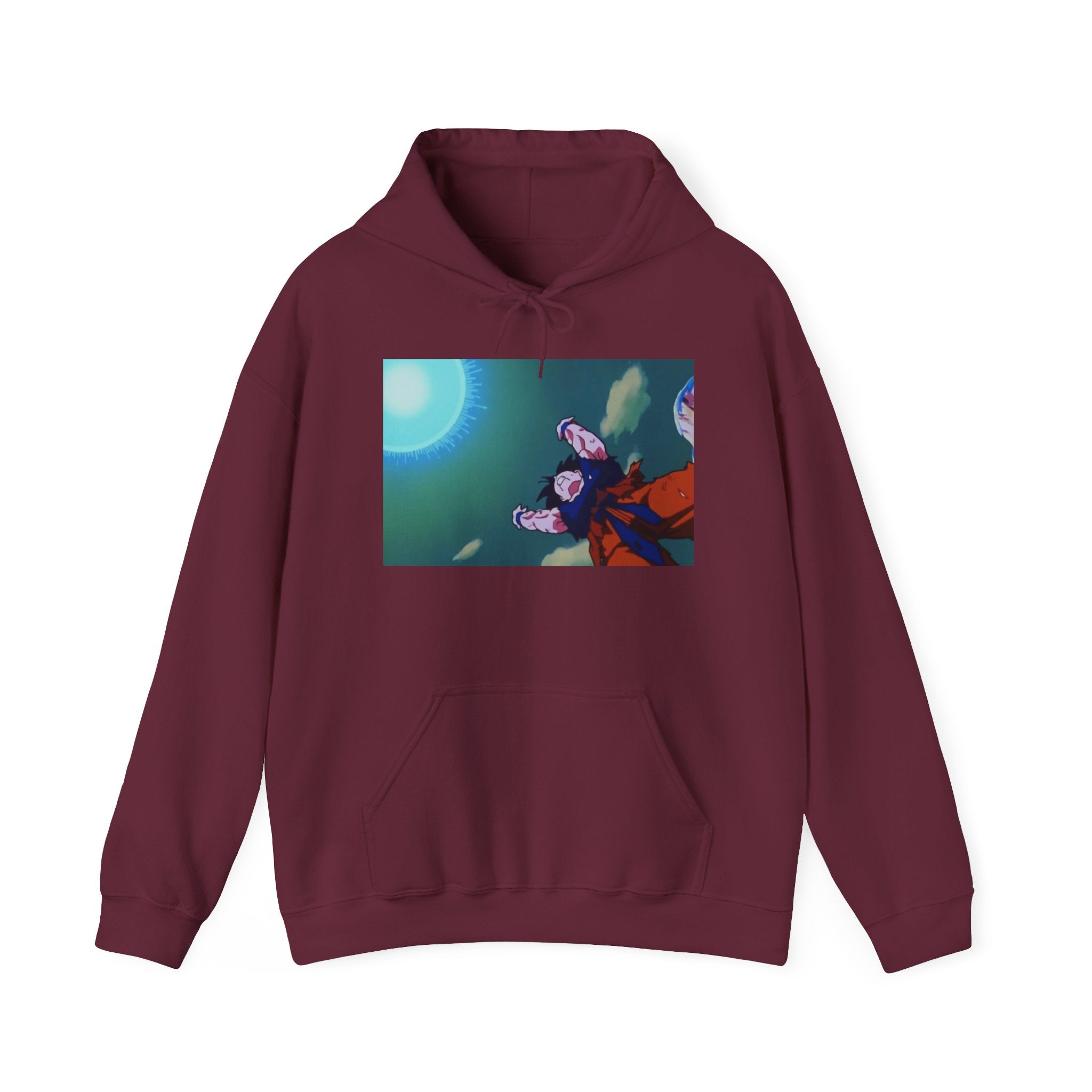 Anime Night Sky Hoodie — Girls Under the Moon Graphic Sweatshirt