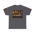 Graphic Tee — 'This Is Not A Boycott' Fist Emblem with Vintage Group Portrait