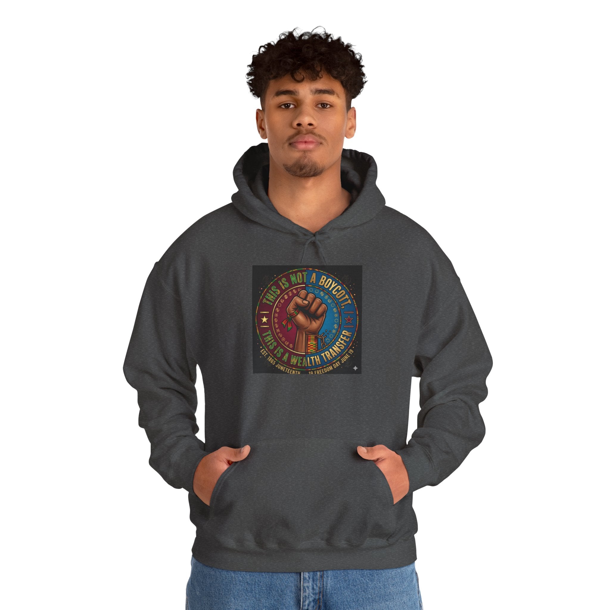 Empowered Unity Hoodie — "We Are a Movement" Fist Graphic Sweatshirt