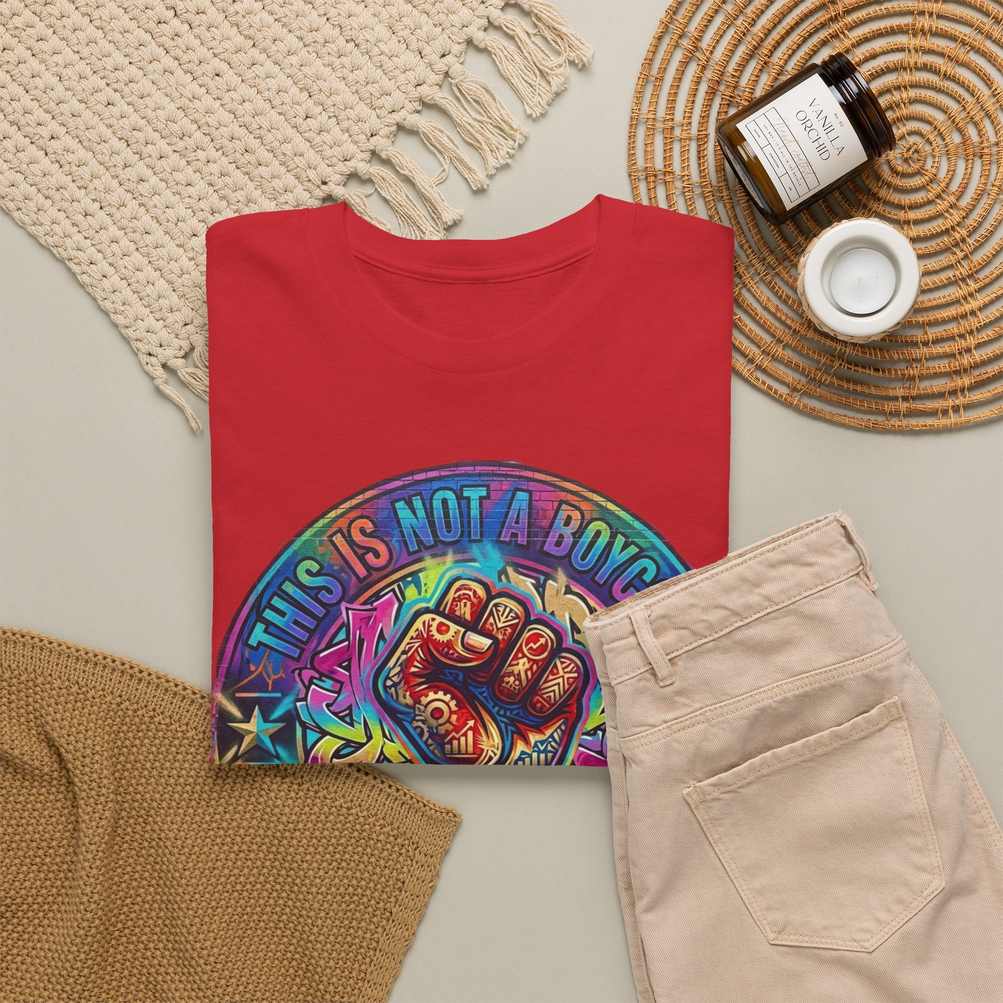 Fist of Strength Graphic Tee — “This Is Not A Boycott, This Is A Wealth Transfer”