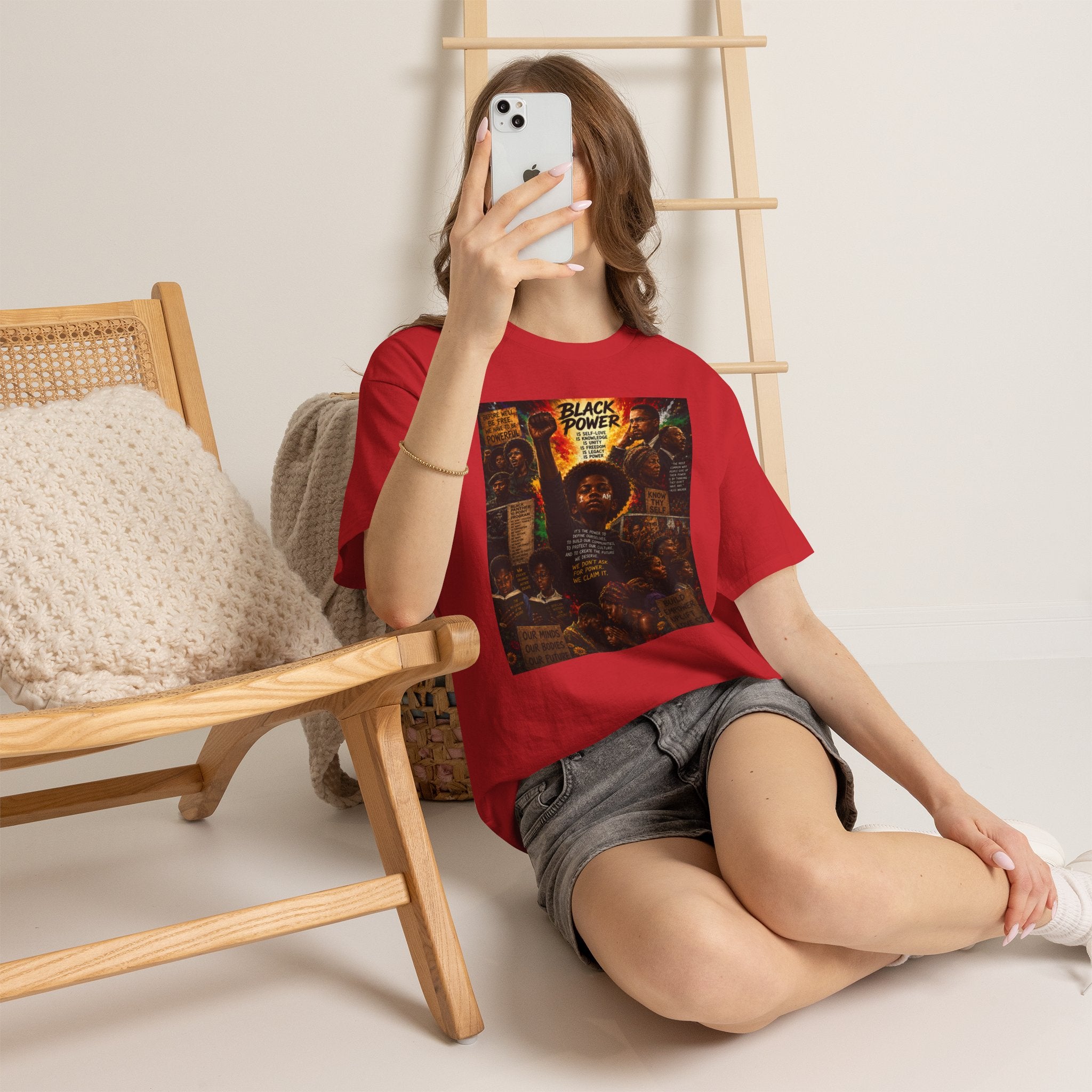 Black Power T‑Shirt — 'This Is Not A Boycott, This Is A Wealth Transfer' Protest Tee