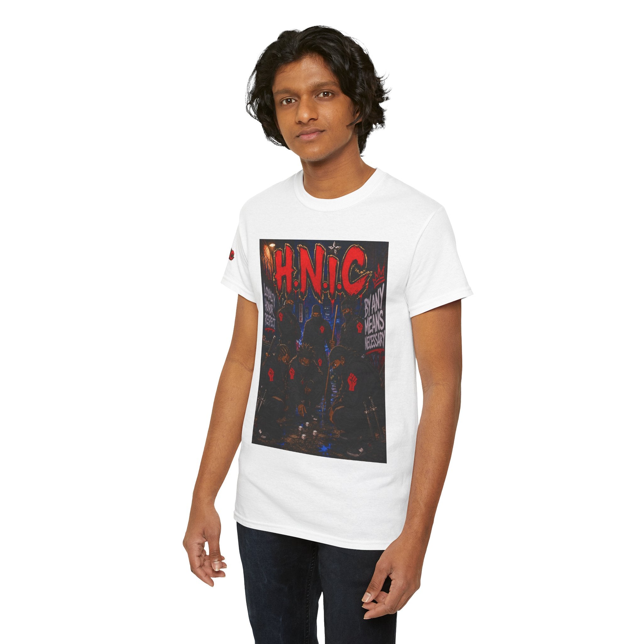 H.N.I.C. Graphic Tee — 'This Is Not A Riot' Raised Fist Streetwear T‑Shirt