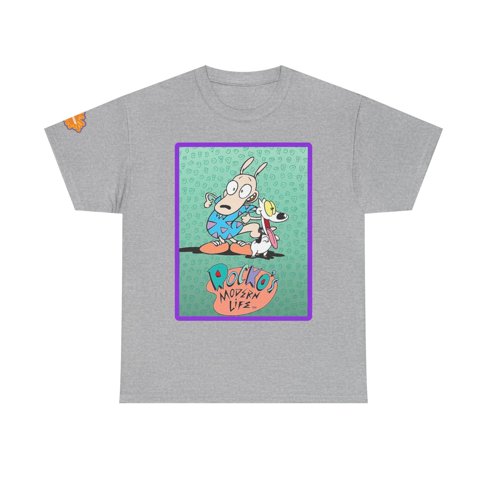 Rocko's Modern Life Cartoon Tee — Retro 90s Nicktoons Graphic T-Shirt