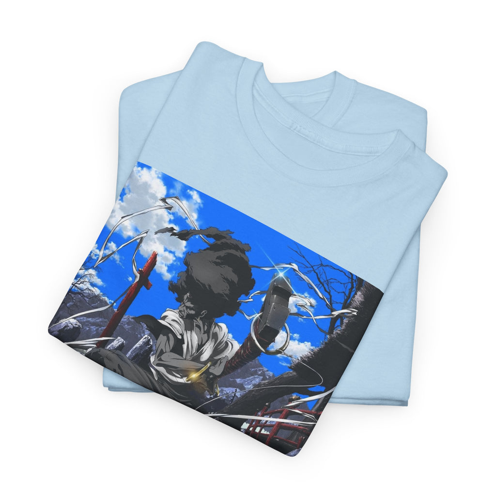 Afro Samurai Graphic Tee — Anime Streetwear T‑Shirt