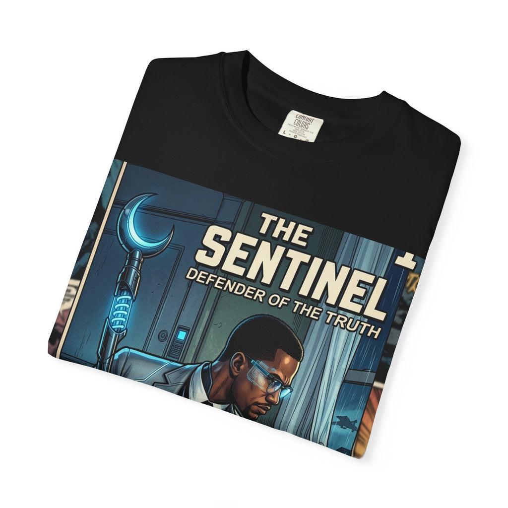 The Sentinel Graphic T-Shirt — Defender of the Truth Comic Art