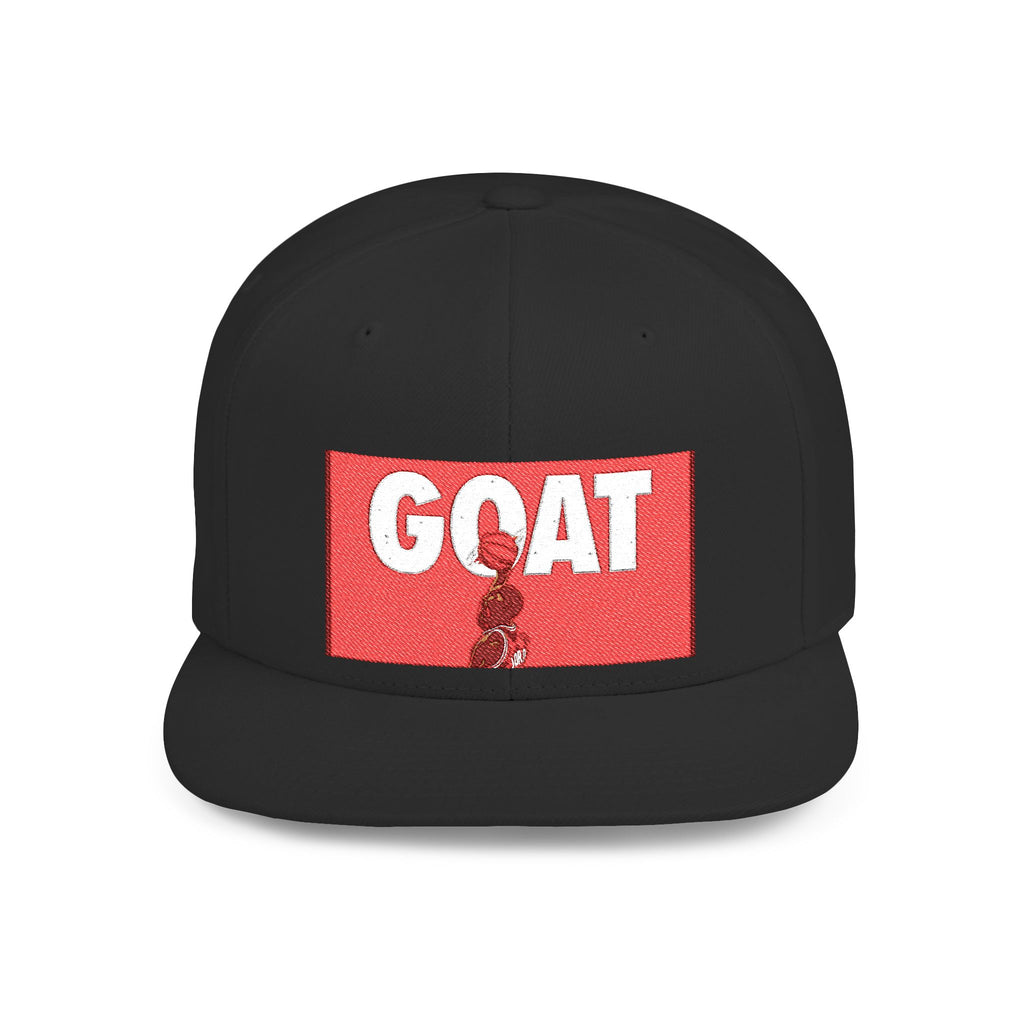 Copy of Flat Bill Snapback Hat — Retro Dance Crew Graphic Cap