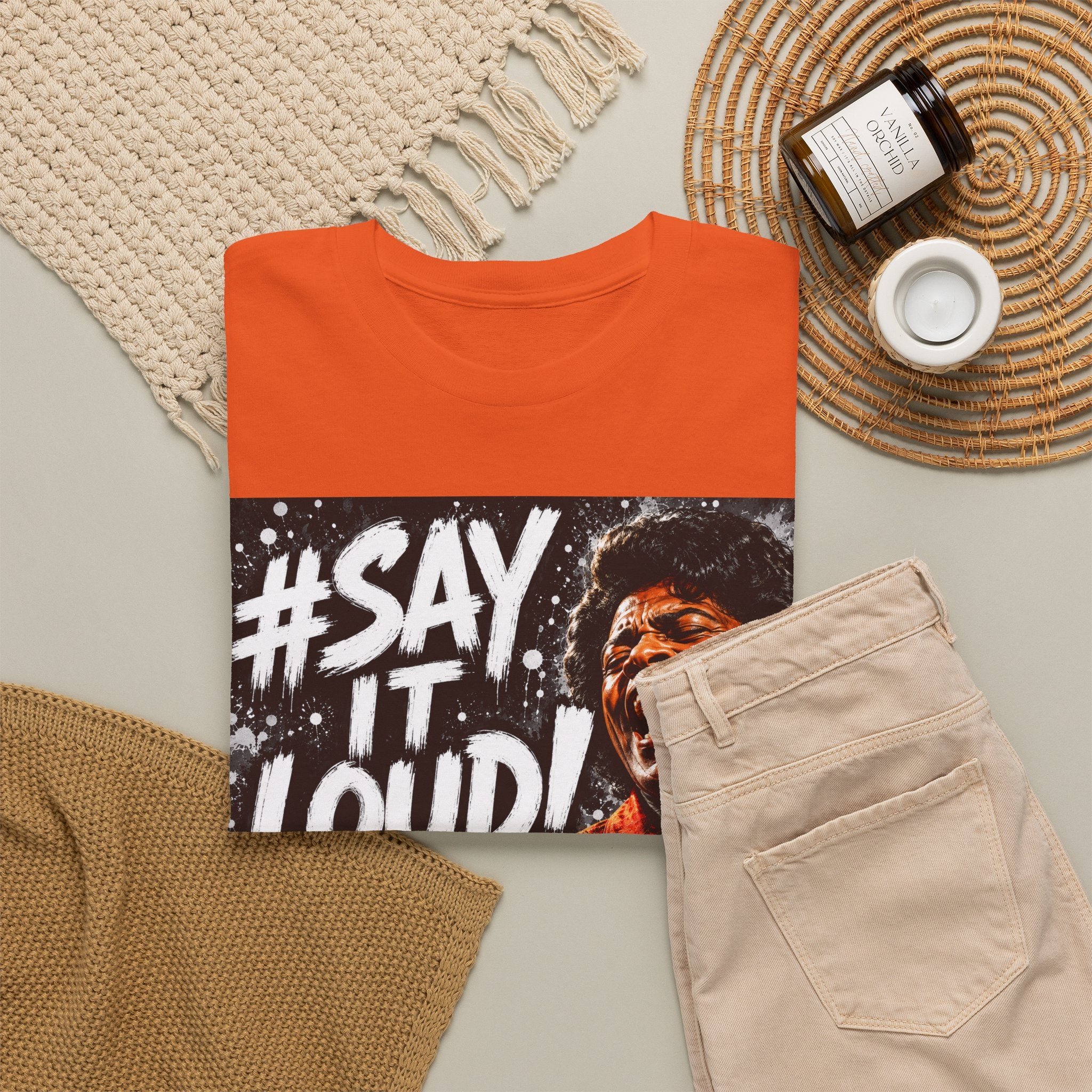 Say It Loud! Protest Fist Graphic Tee
