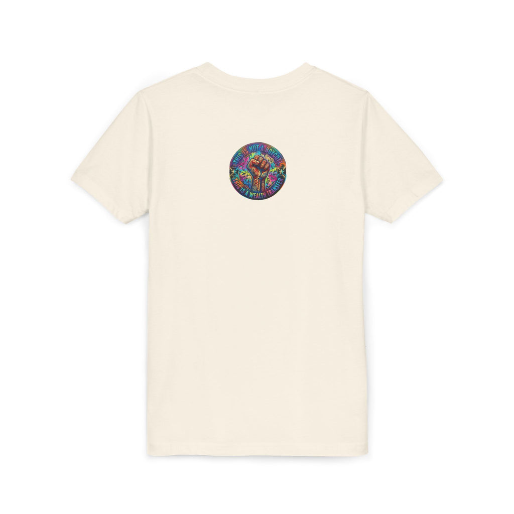 Neon Power Button Tee — Gamer Screen Escape Youth T-Shirt
