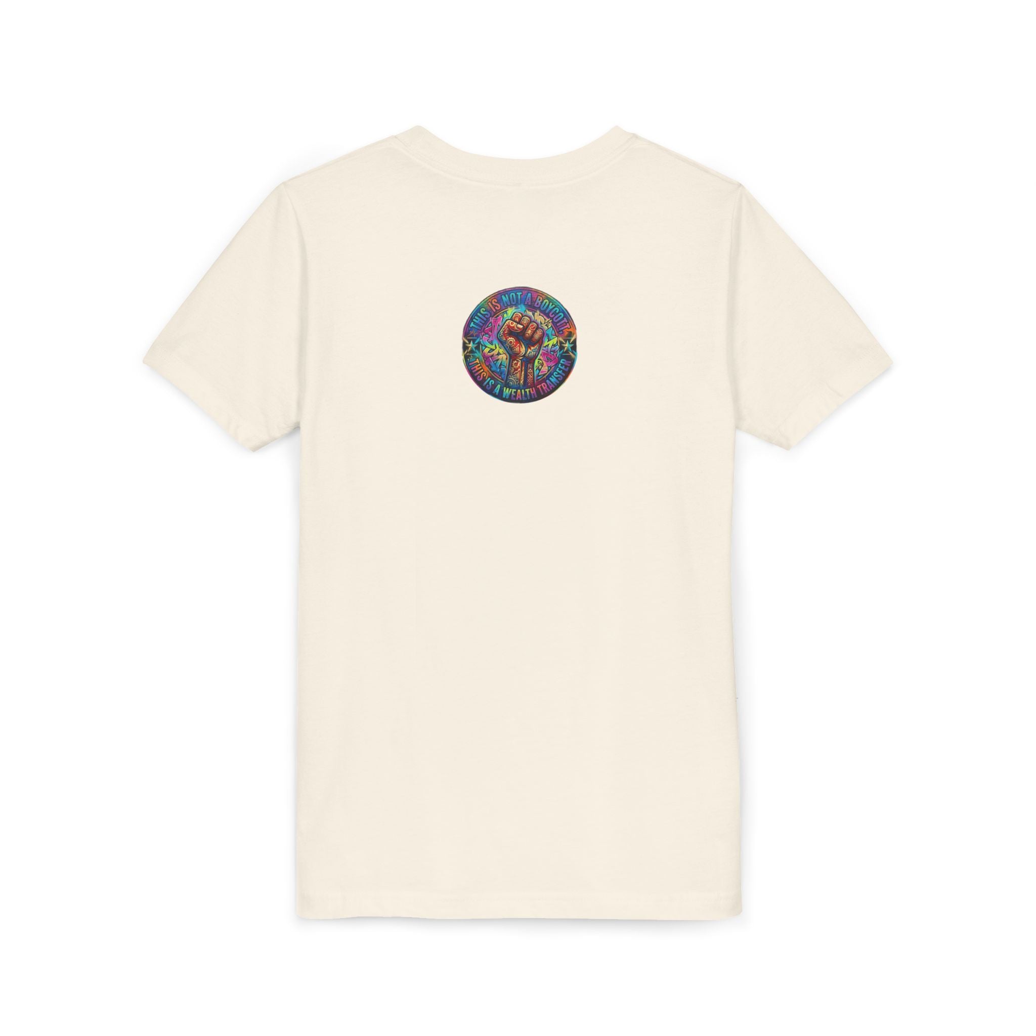 Neon Power Button Tee — Gamer Screen Escape Youth T-Shirt
