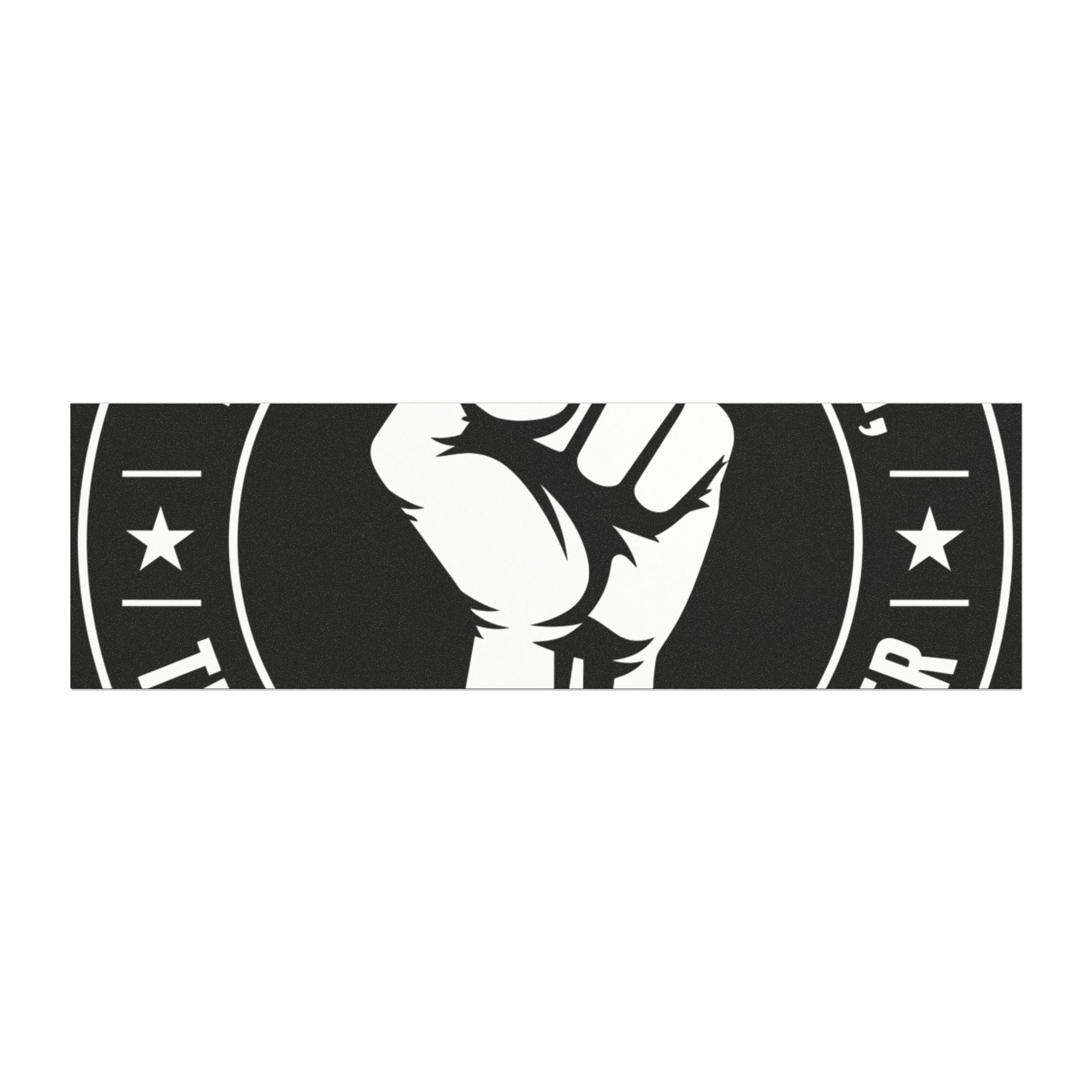 Solidarity Community Car Magnet — Dollar Bill Fist Design
