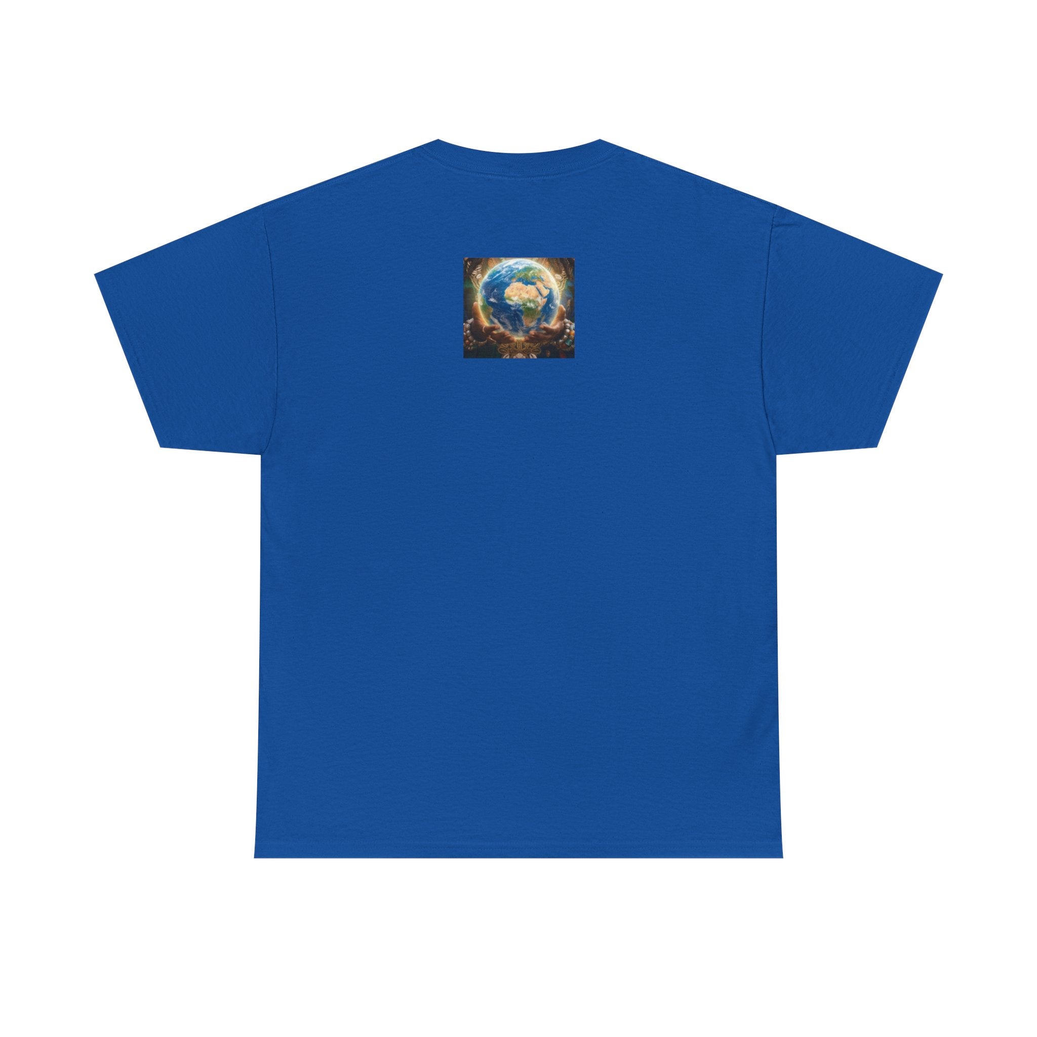 Cosmic Guardian Tee — Earth Mother Spiritual Graphic T-Shirt