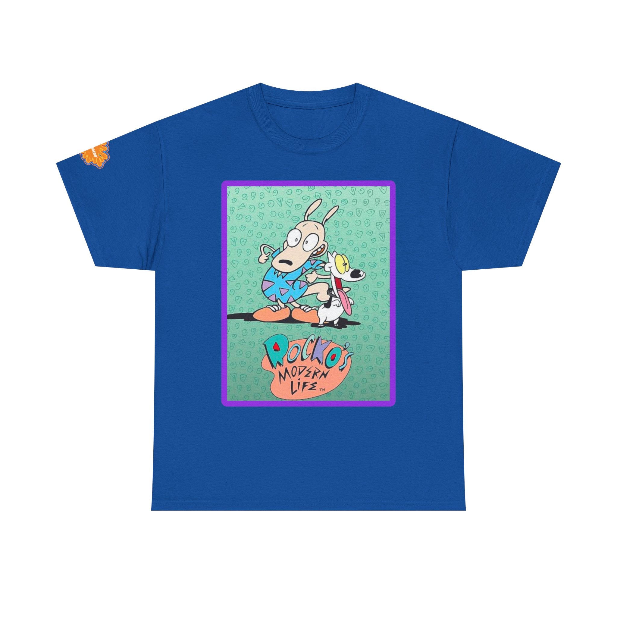 Rocko's Modern Life Cartoon Tee — Retro 90s Nicktoons Graphic T-Shirt
