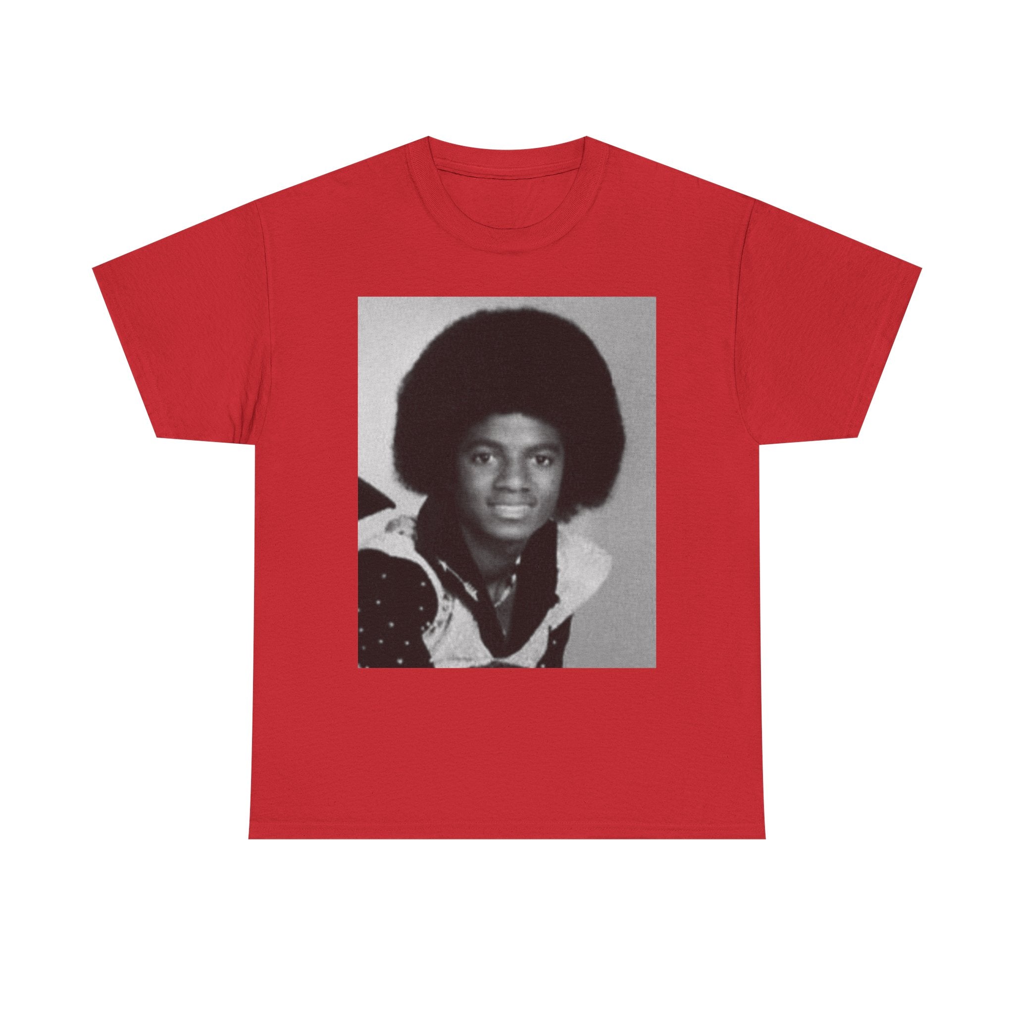 Graphic Tee — Retro Portrait Front with Black Power Fist Back