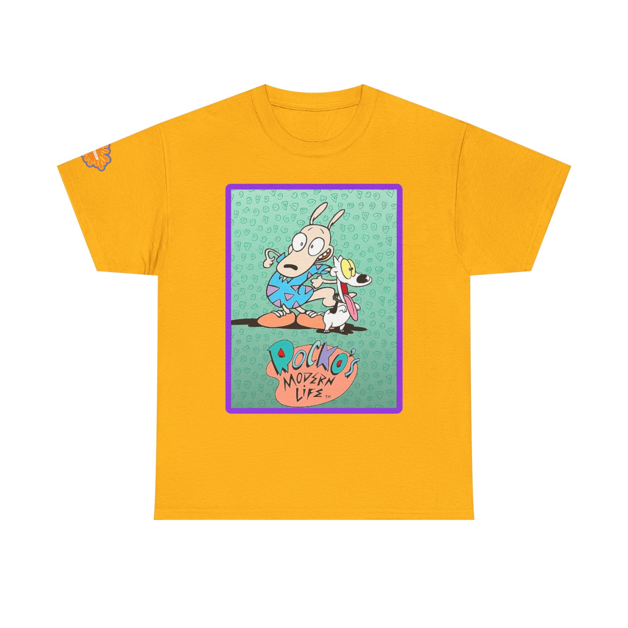 Rocko's Modern Life Cartoon Tee — Retro 90s Nicktoons Graphic T-Shirt