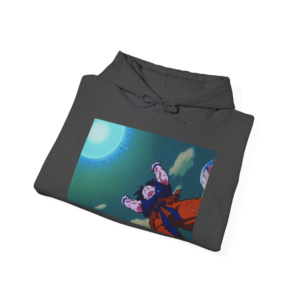 Anime Night Sky Hoodie — Girls Under the Moon Graphic Sweatshirt