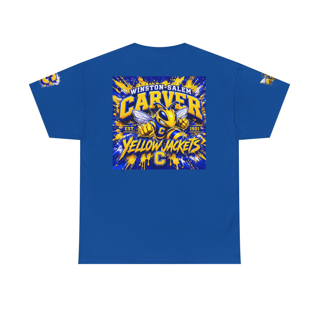 Carver Yellow Jackets Graphic T‑Shirt — Winston‑Salem School Spirit Tee