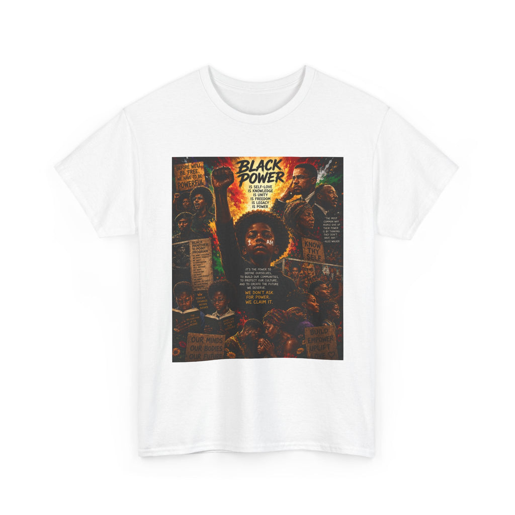 Black Power T‑Shirt — 'This Is Not A Boycott, This Is A Wealth Transfer' Protest Tee