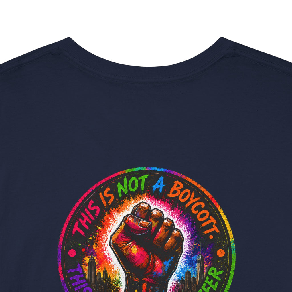 They Want Our Rhythm But Not Our Blues Tee — Black Power Fist Social Justice T-Shirt