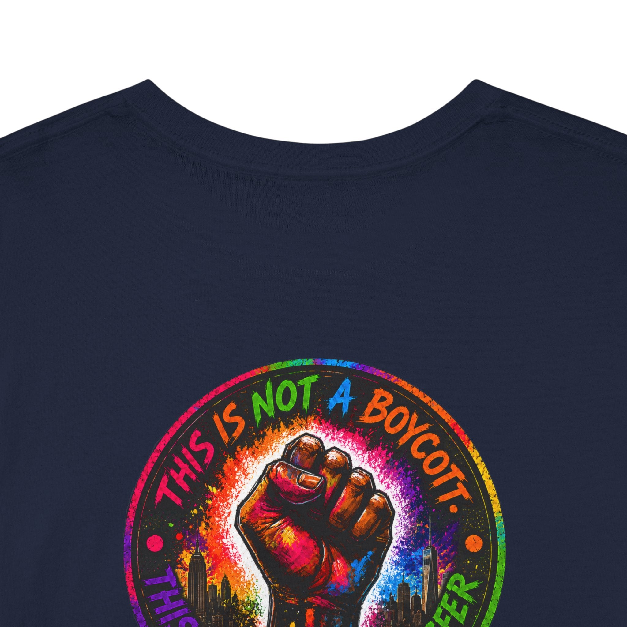 They Want Our Rhythm But Not Our Blues Tee — Black Power Fist Social Justice T-Shirt