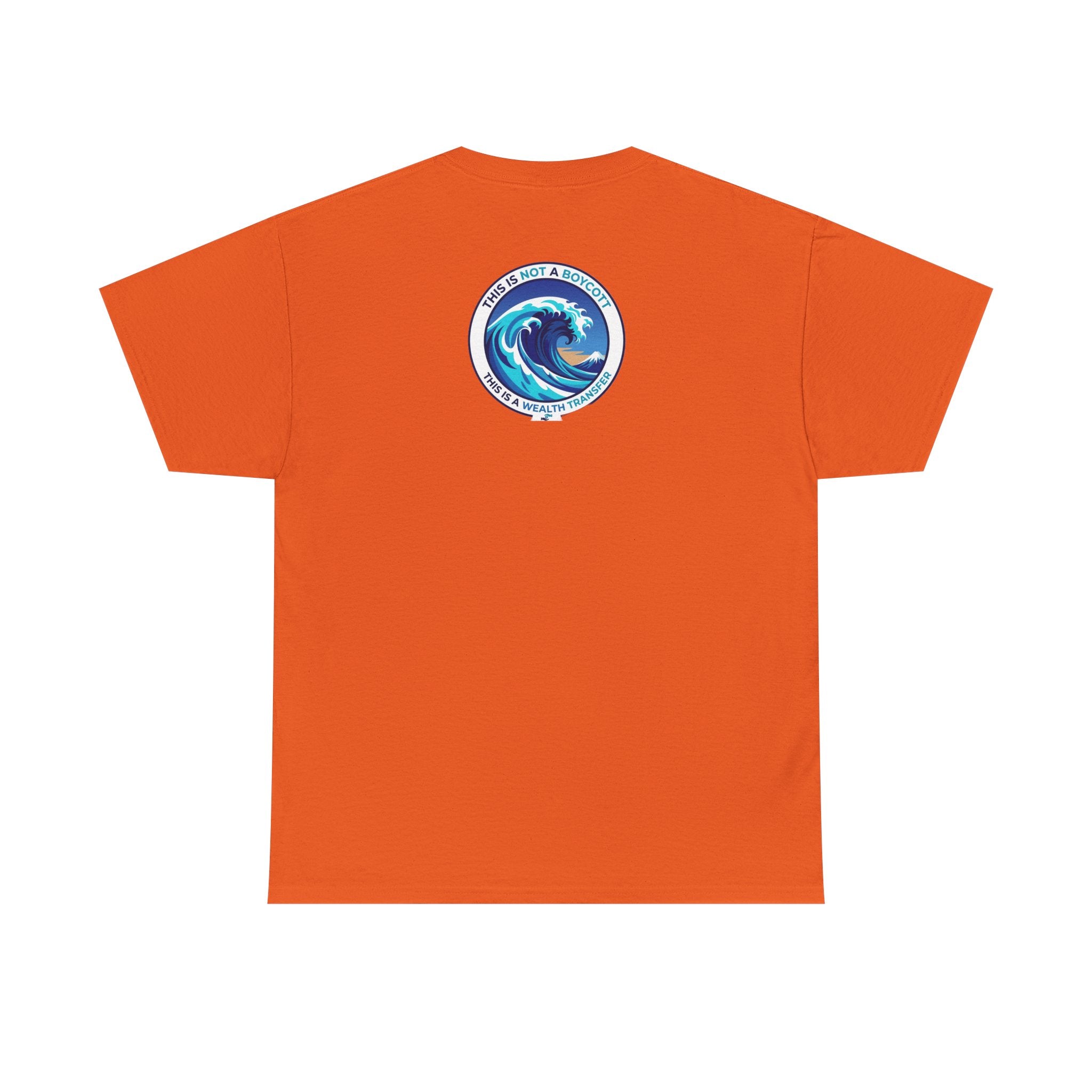 T-Shirt — Coastal Wave Graphic Tee (Ocean Sunset Wave Art)