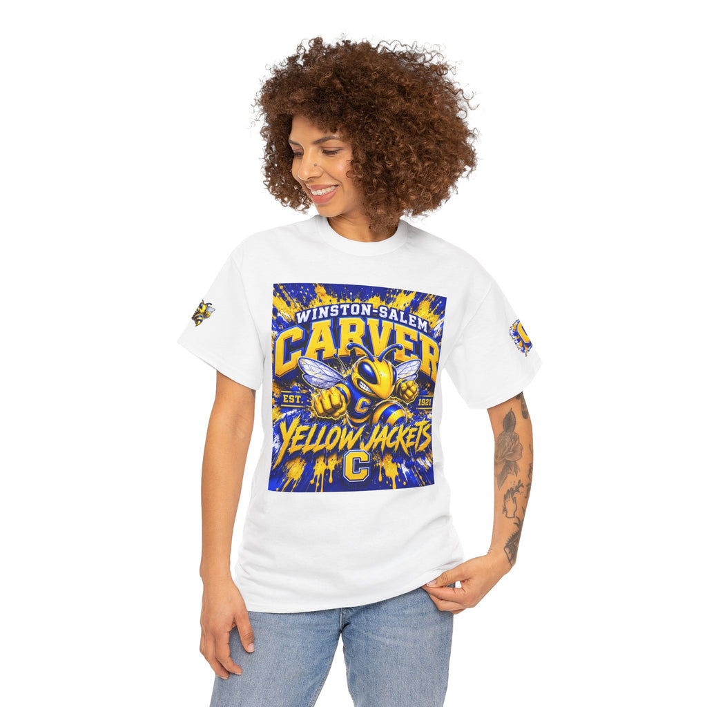 Carver Yellow Jackets T-Shirt — Winston-Salem High School Mascot Tee