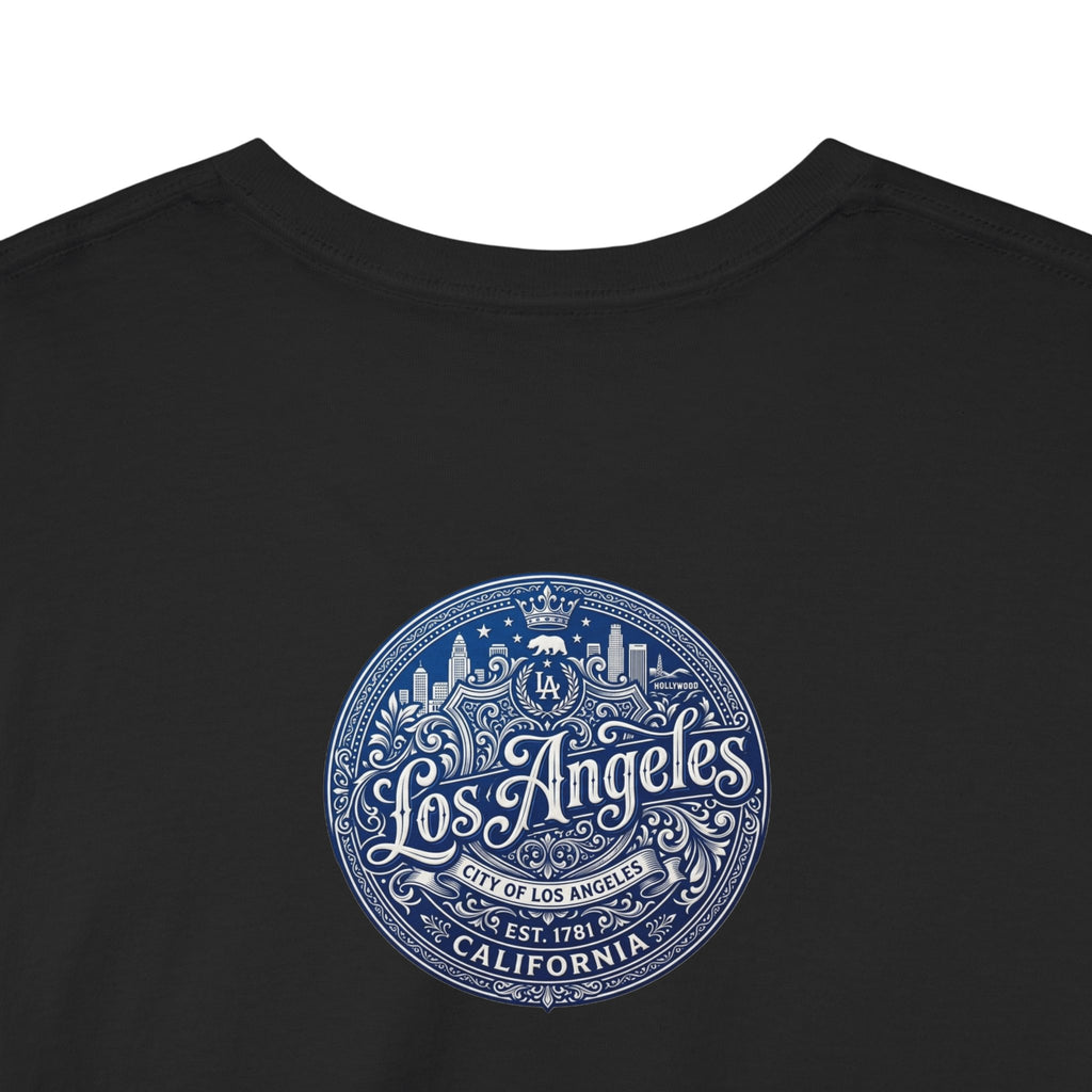 Iconic Rap Legend Photo Tee — Los Angeles Cap Graphic