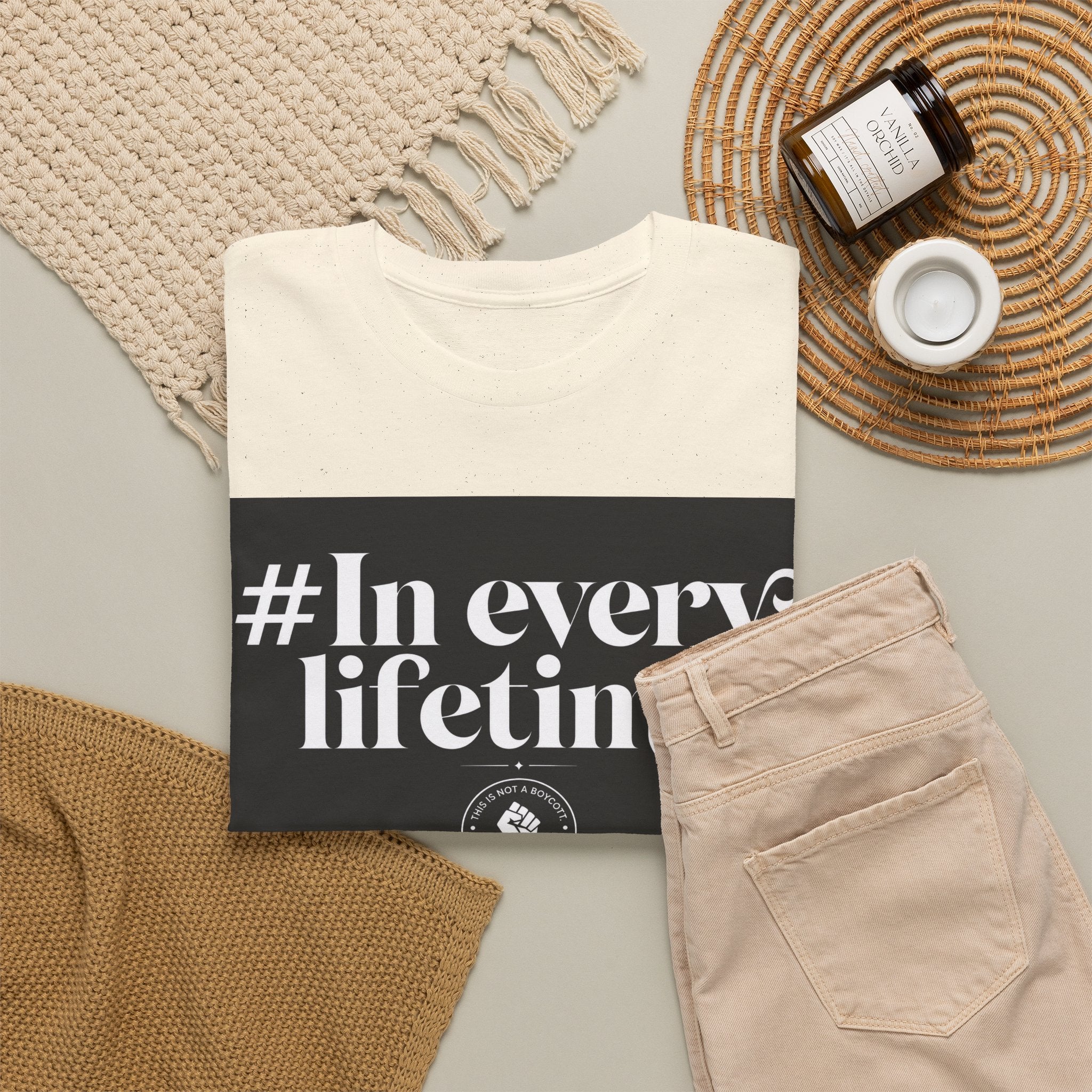 In Every Lifetime Tee — Social Justice Fist Graphic T-Shirt