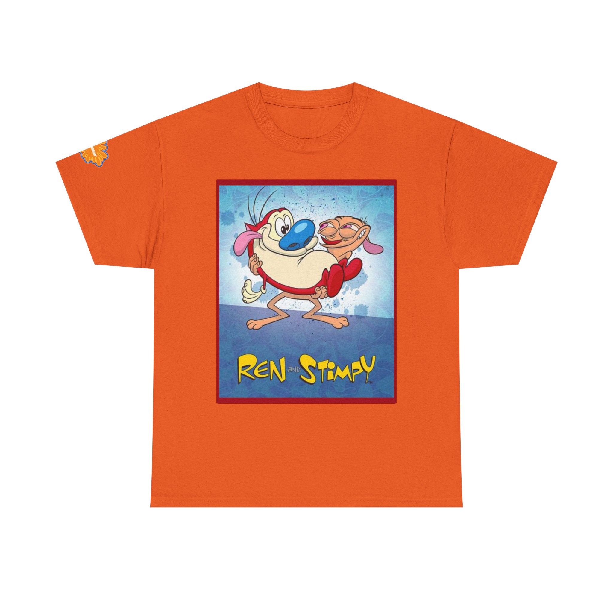 Ren & Stimpy Graphic Tee — Retro Nickelodeon Cartoon T-Shirt
