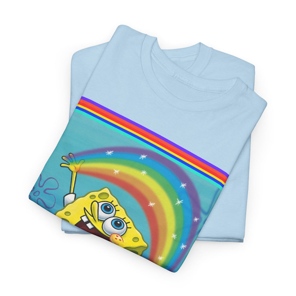 SpongeBob Rainbow SquarePants T-Shirt — Nickelodeon Graphic Tee