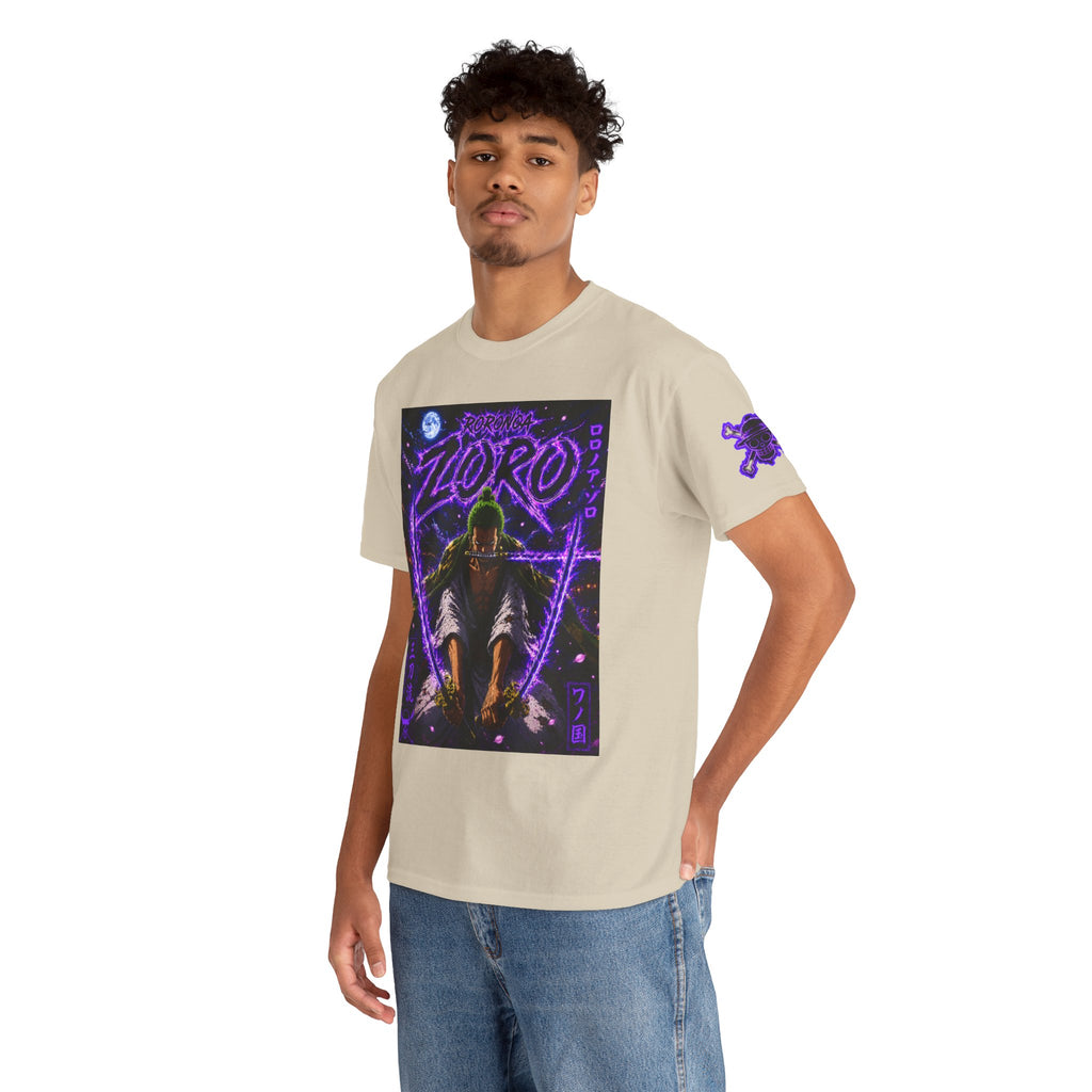 Zoro Neon Samurai T‑Shirt
