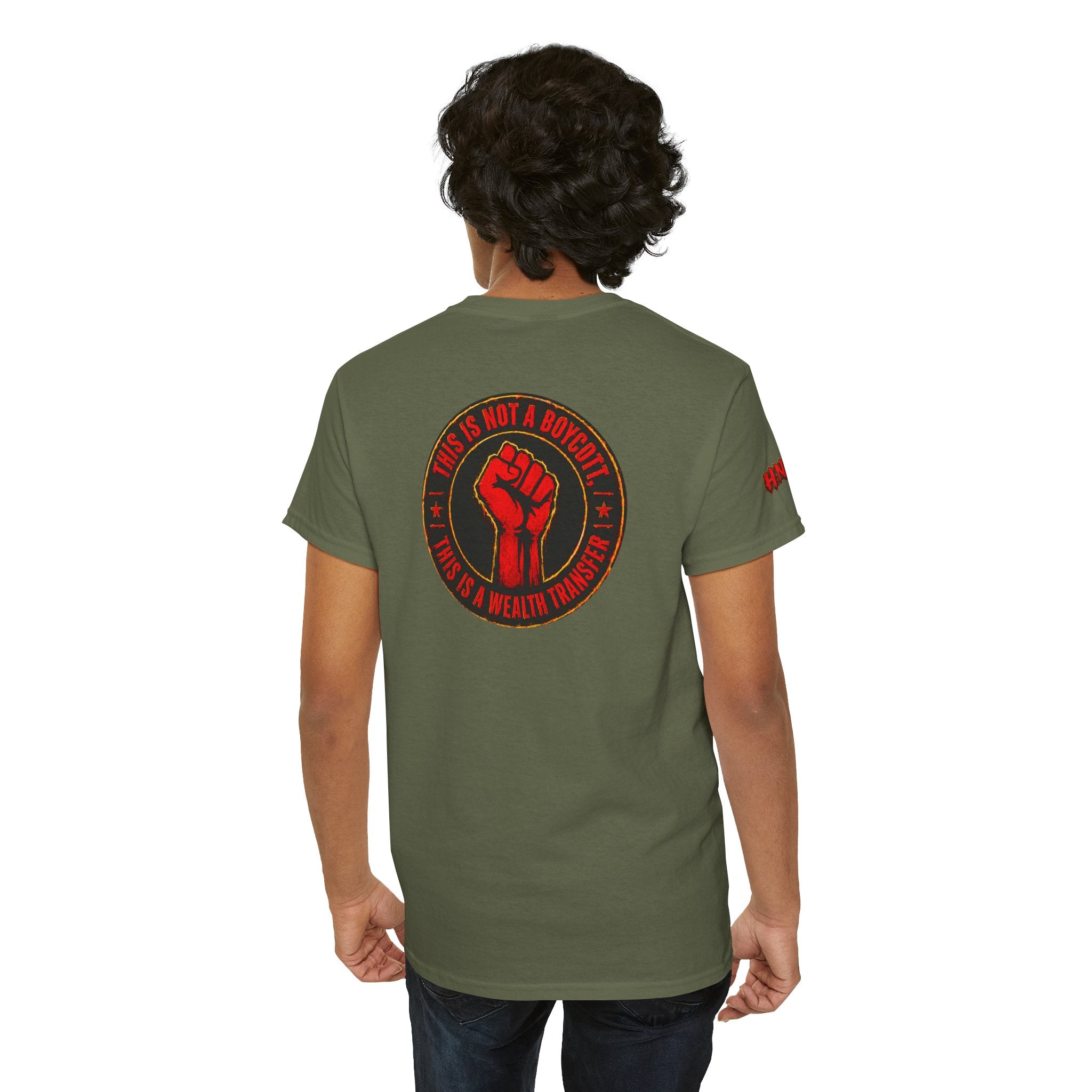 H.N.I.C. Graphic Tee — 'This Is Not A Riot' Raised Fist Streetwear T‑Shirt