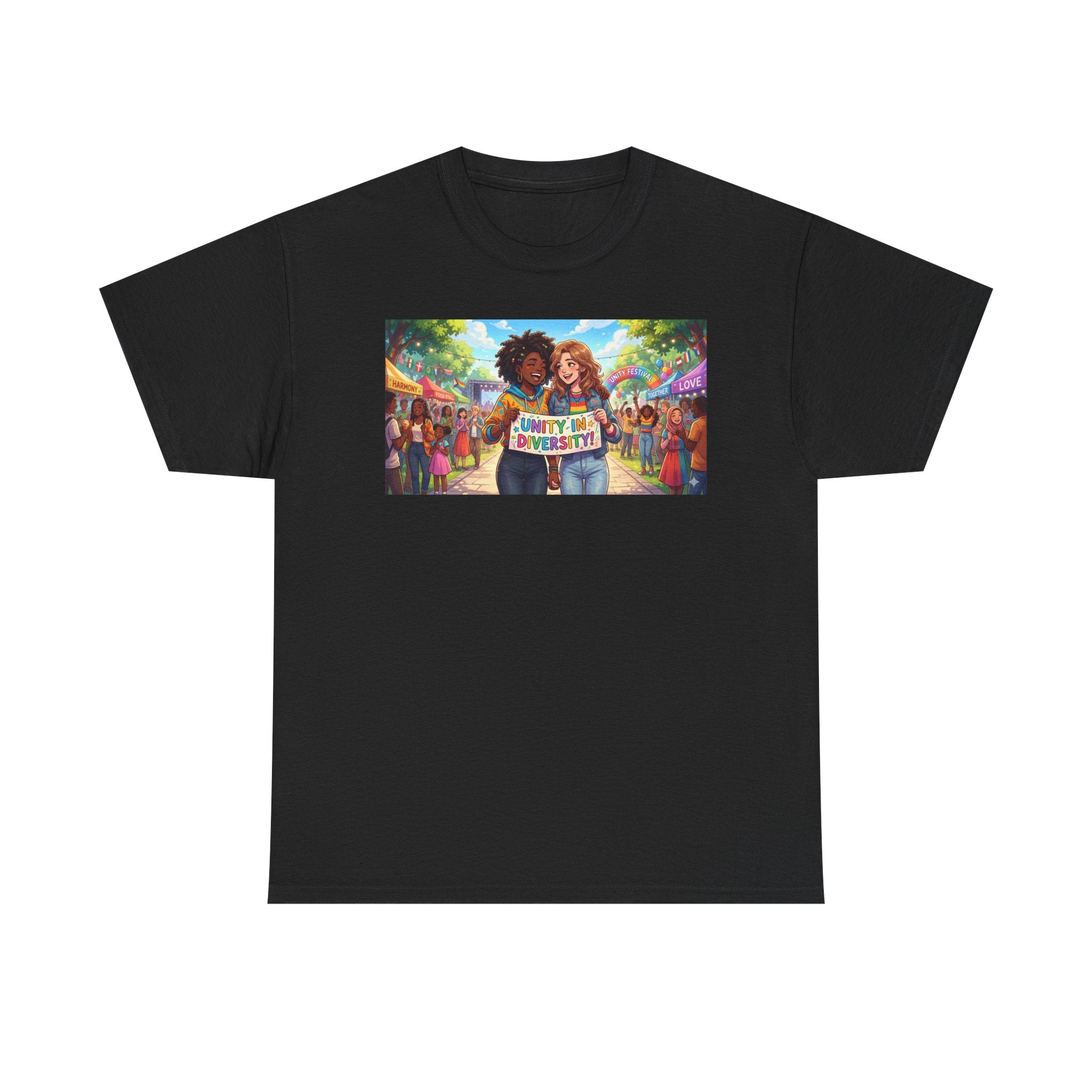 T-Shirt — 'Love Wins' Black Pride Market Graphic Tee
